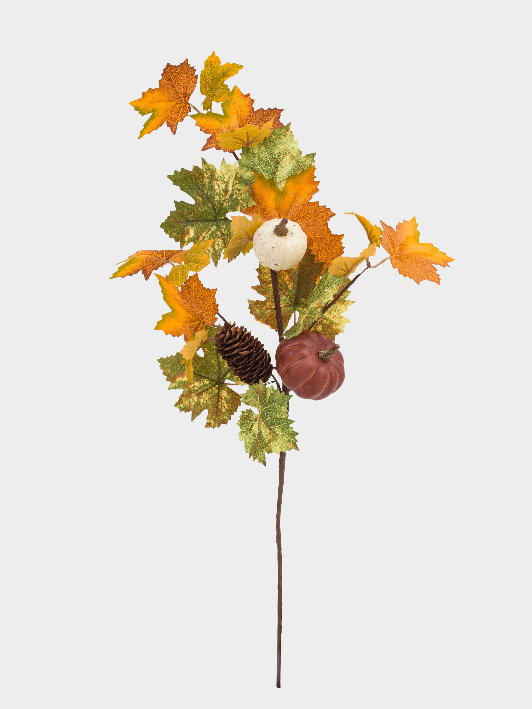 Decorative branch, 81 cm, foam/polyester, Autumn harvest, Forest symphony decor, image-0