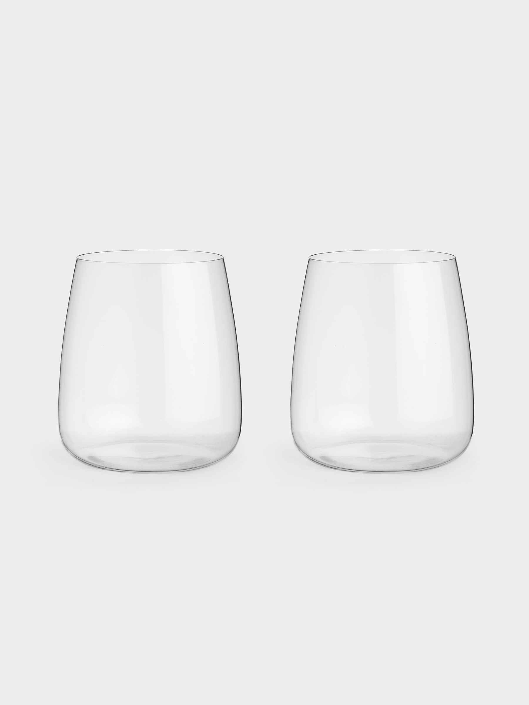 Glass, 10 cm, 480 ml, 2 pcs, crystal glass, Sondrio, image-0