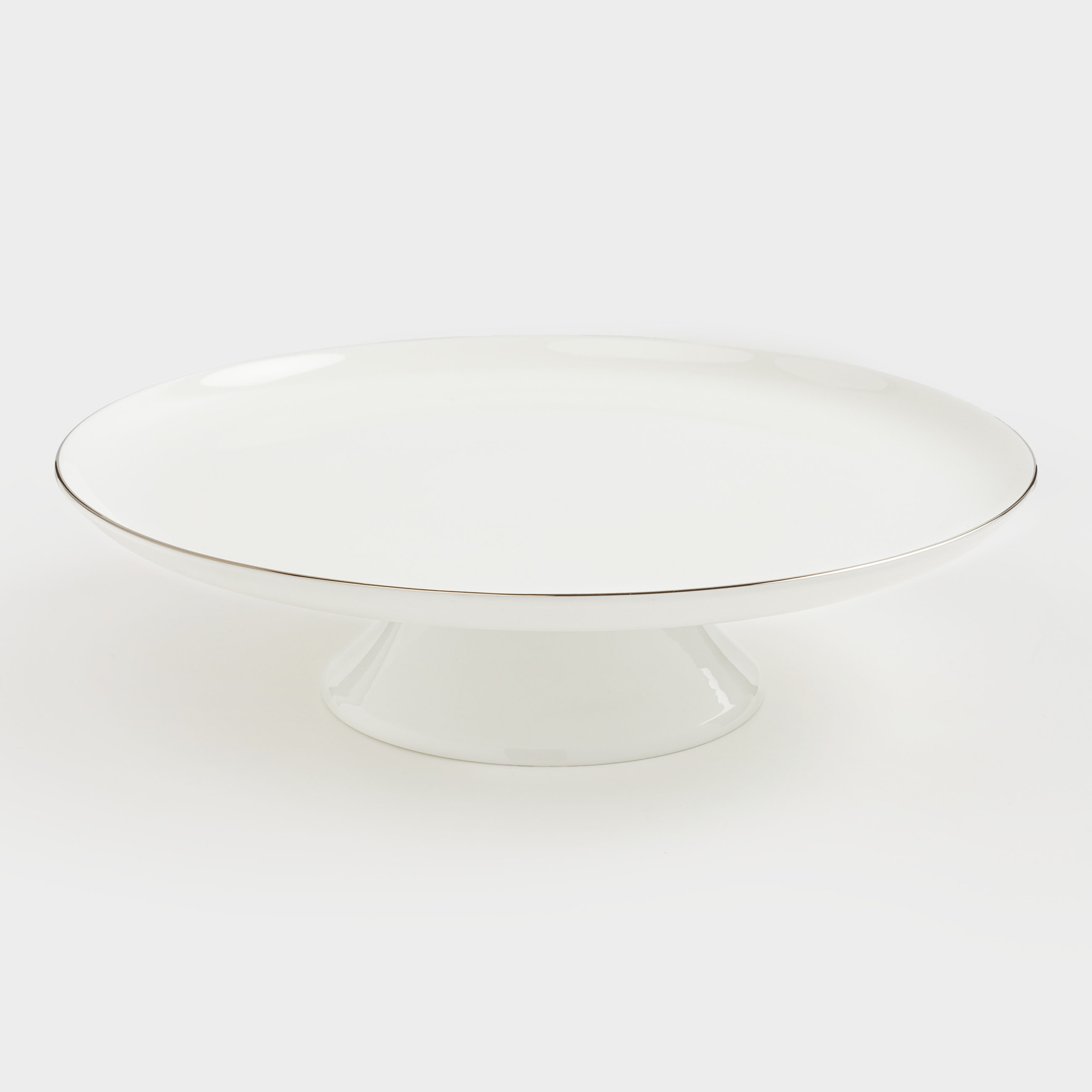 Dish on a leg, 27x7 cm, porcelain F, Antarctica