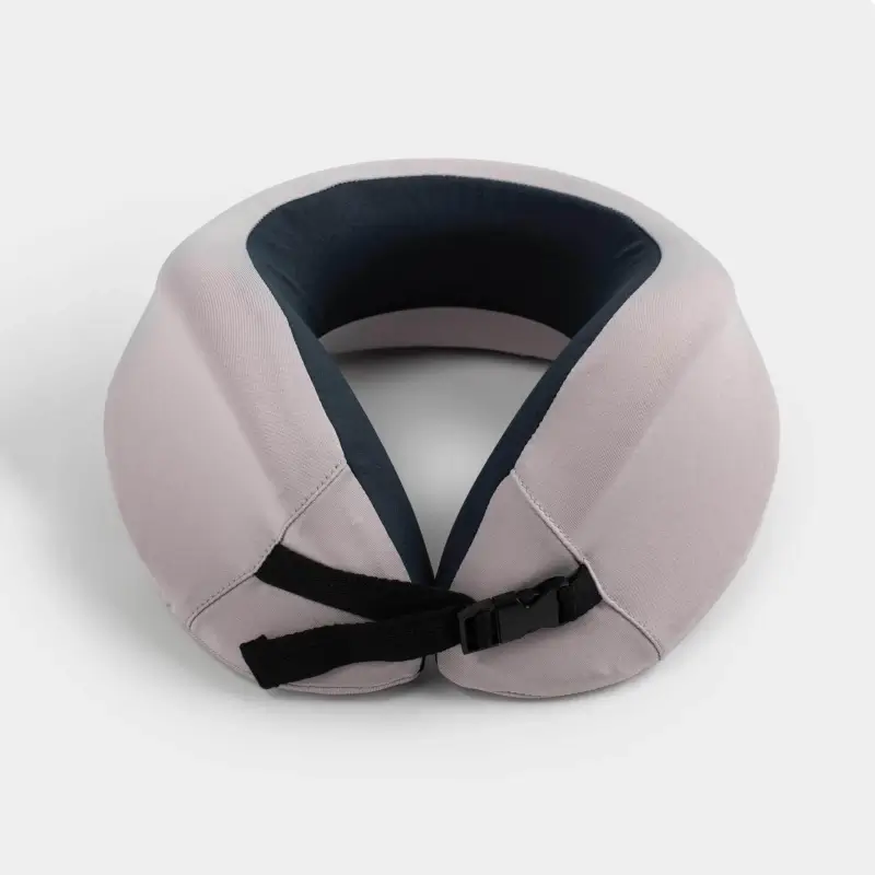 Travel pillow, 27 cm, polyester, beige-black, Travel comfort ,image-0