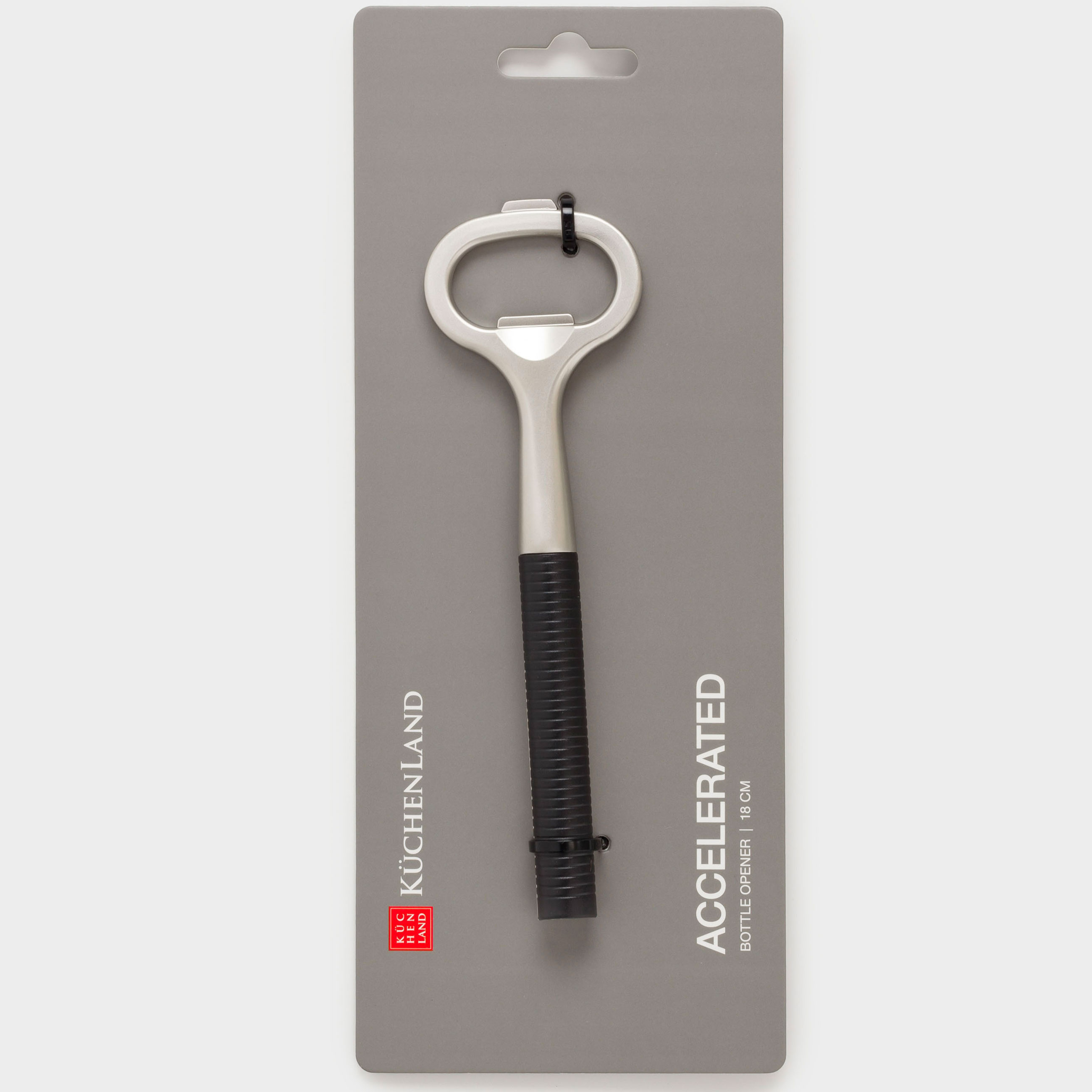 Bottle opener, 18 cm, metal / plastic, Accelerated, image-4