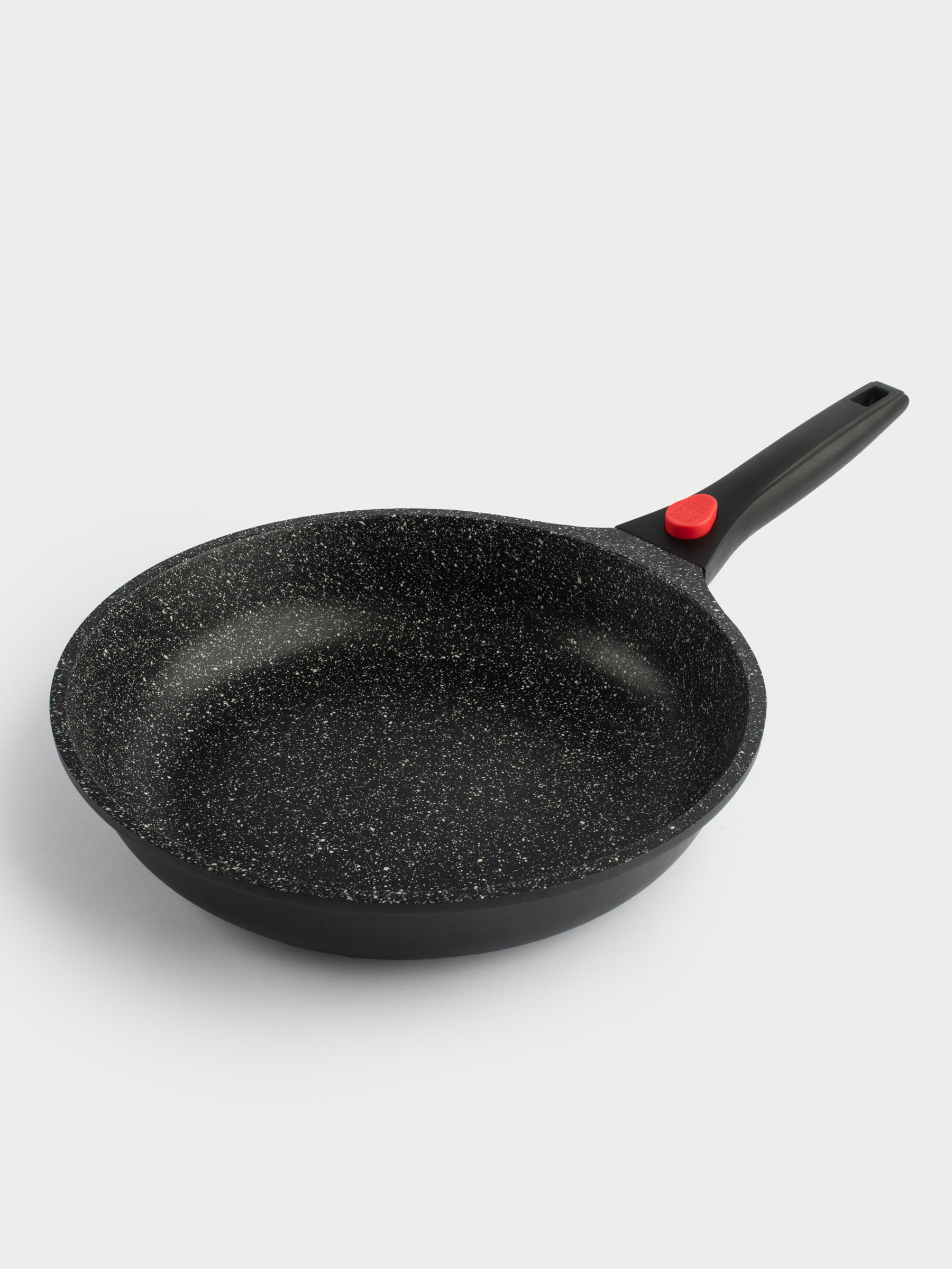 Frying pan, 28 cm, removable handle, coated, aluminum, Solution Red 2, image-1