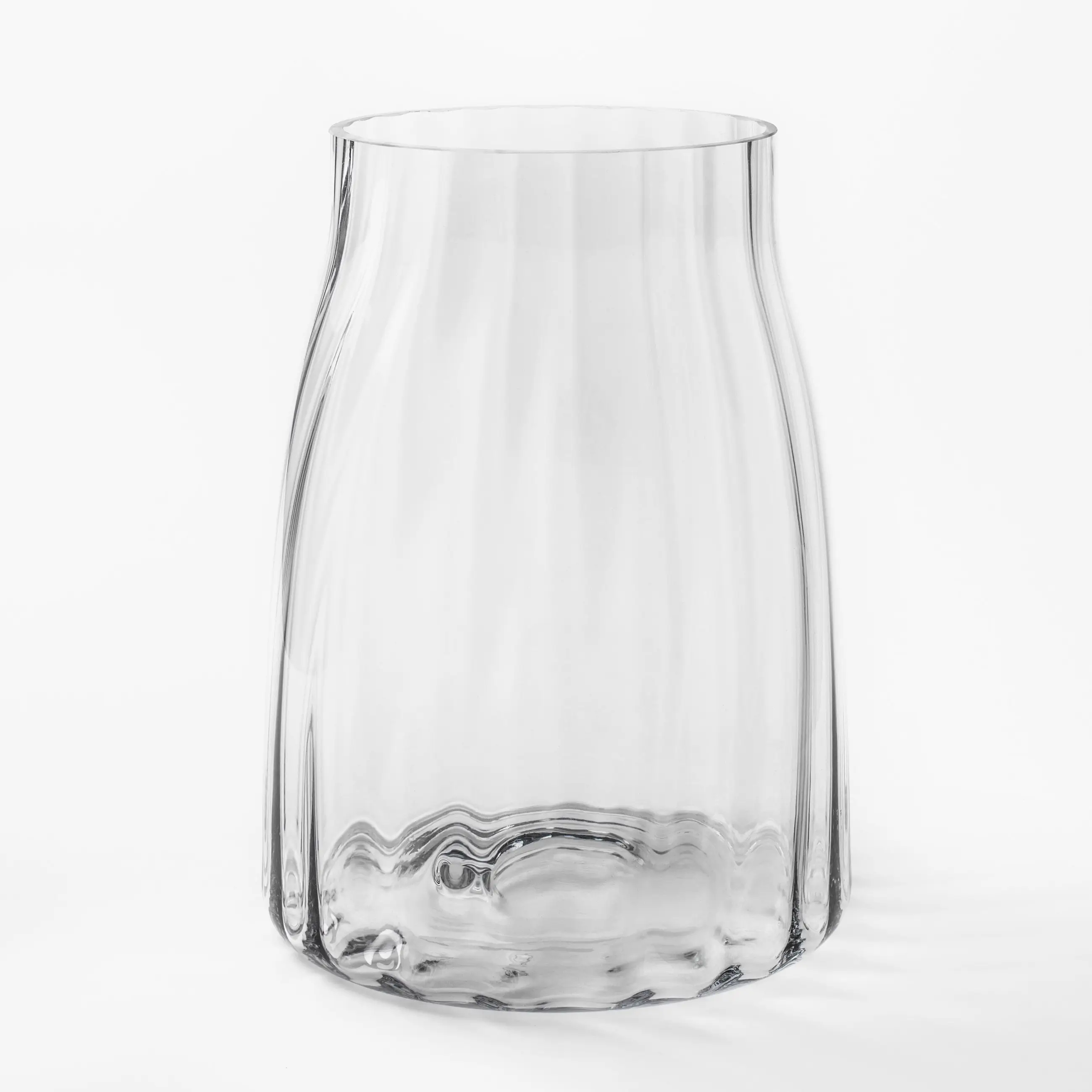 Flower vase, 26 cm, glass, Ledge, image-0