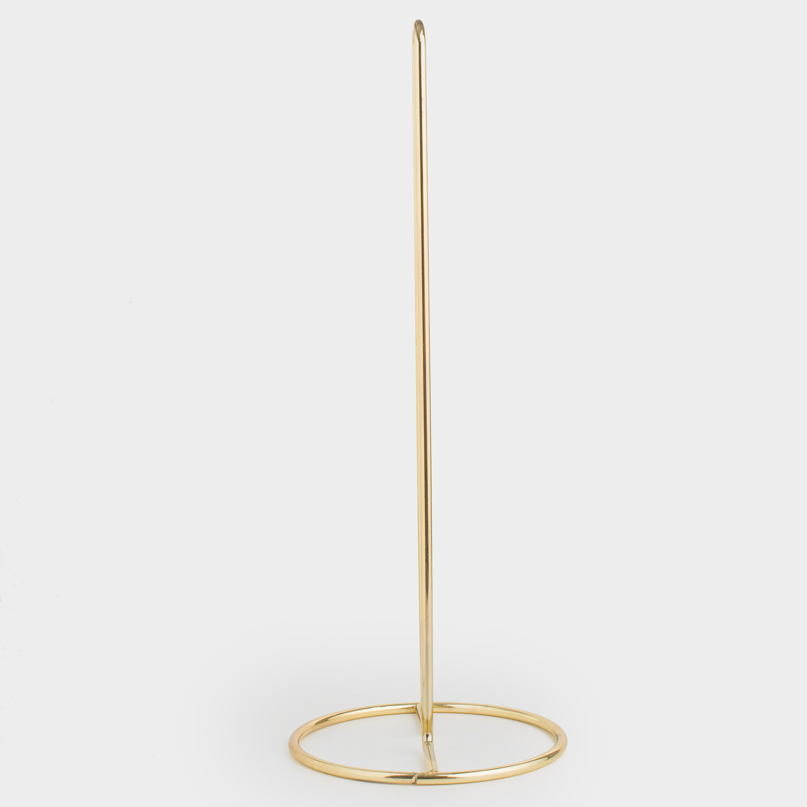 Paper towel holder, 31 cm, metal, golden, Twist gold