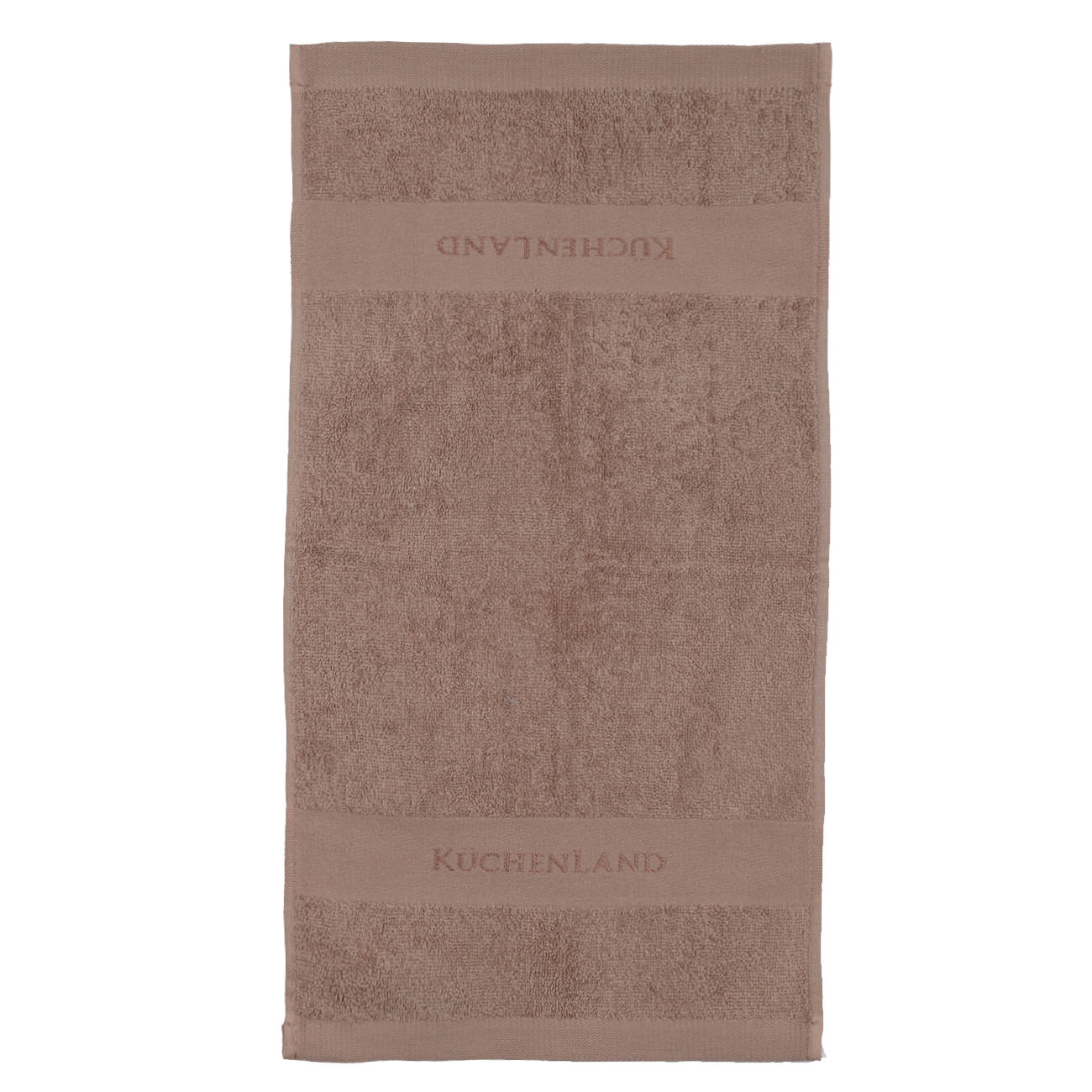 Kitchen towel, 30x60 cm, 2 pcs, cotton, beige / brown, Mong