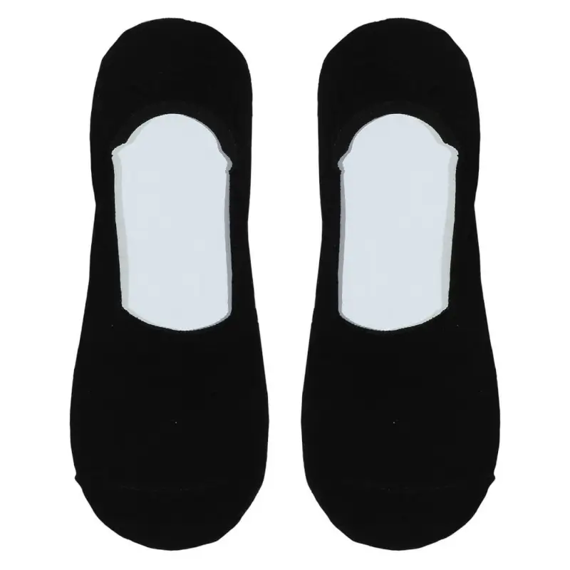 Women's track socks, SizeSize 36-38, cotton / polyester, black, Basic