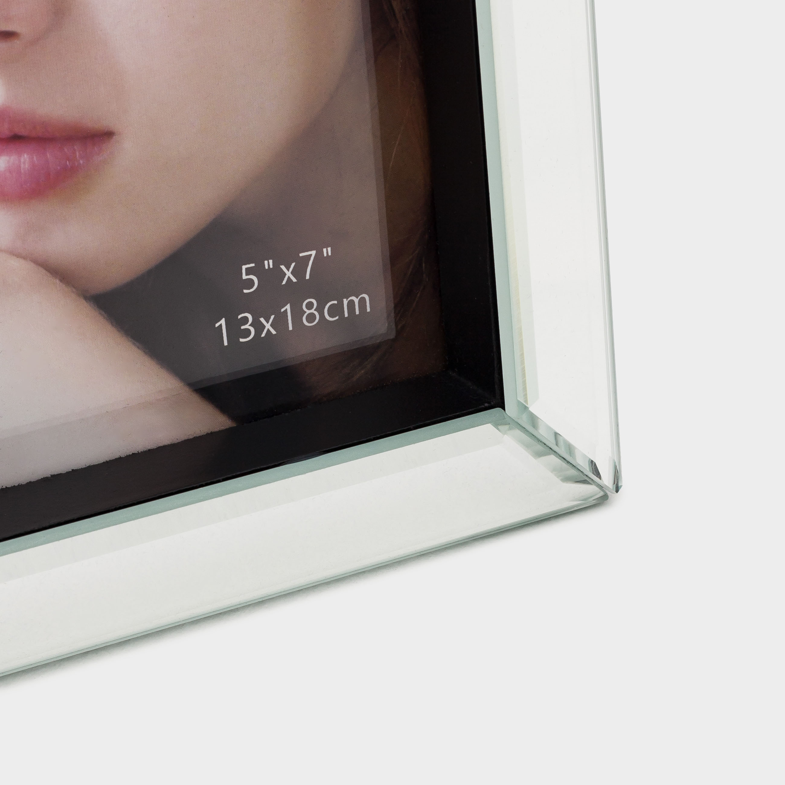 Photo frame, 22x17 cm, glass, Glossy