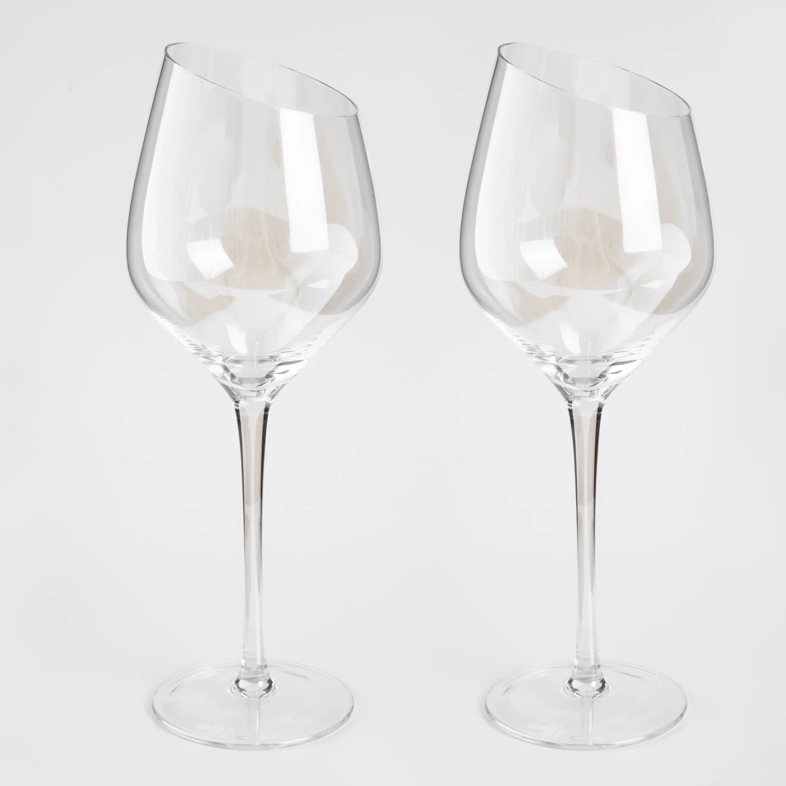 White wine glass, 460 ml, 2 pcs, glass, mother of pearl, Charm L polar
