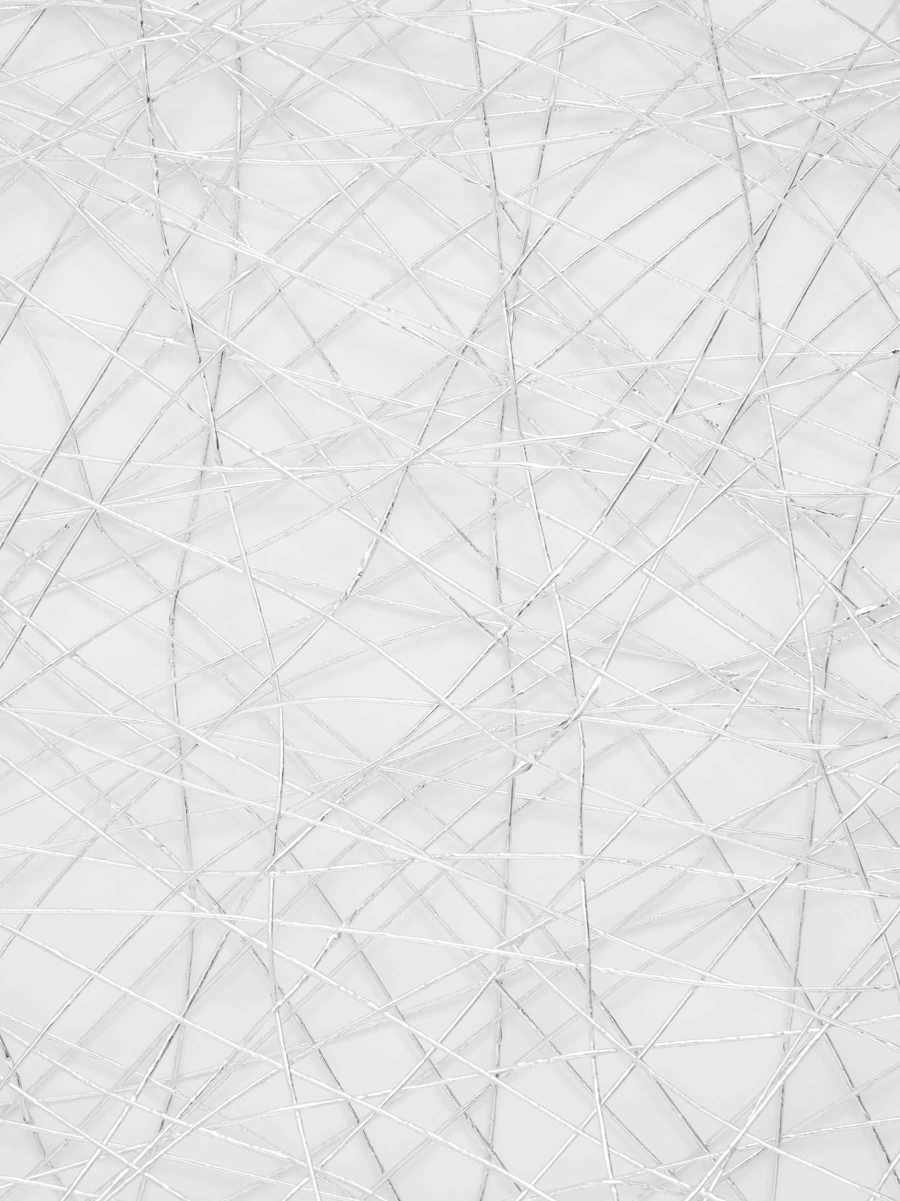 Table runner, 40x160 cm, cellulose / PET, silver, Cobweb, Azhur Grid, image-2