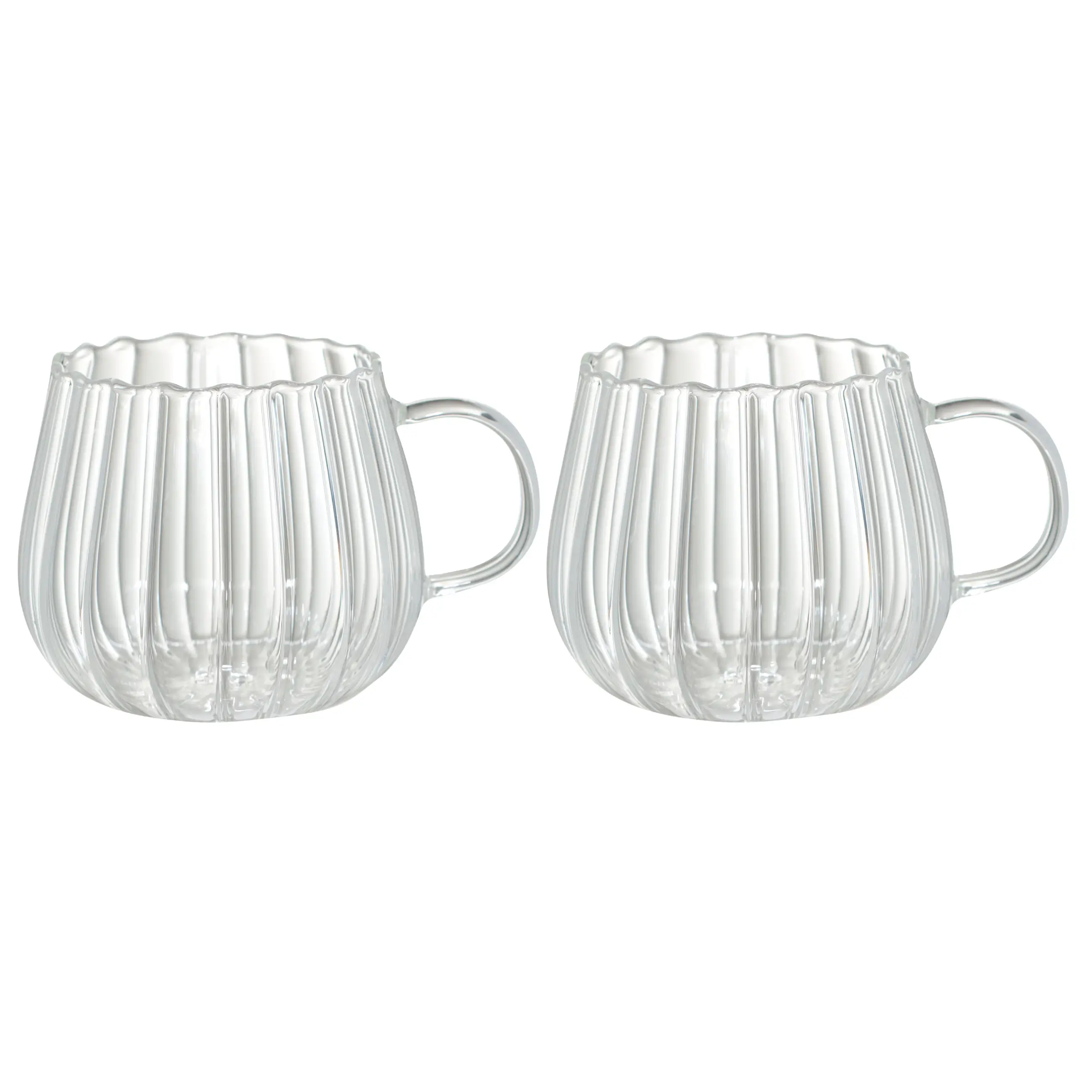 Mug, 400 ml, 2 pcs, glass B, Camellia