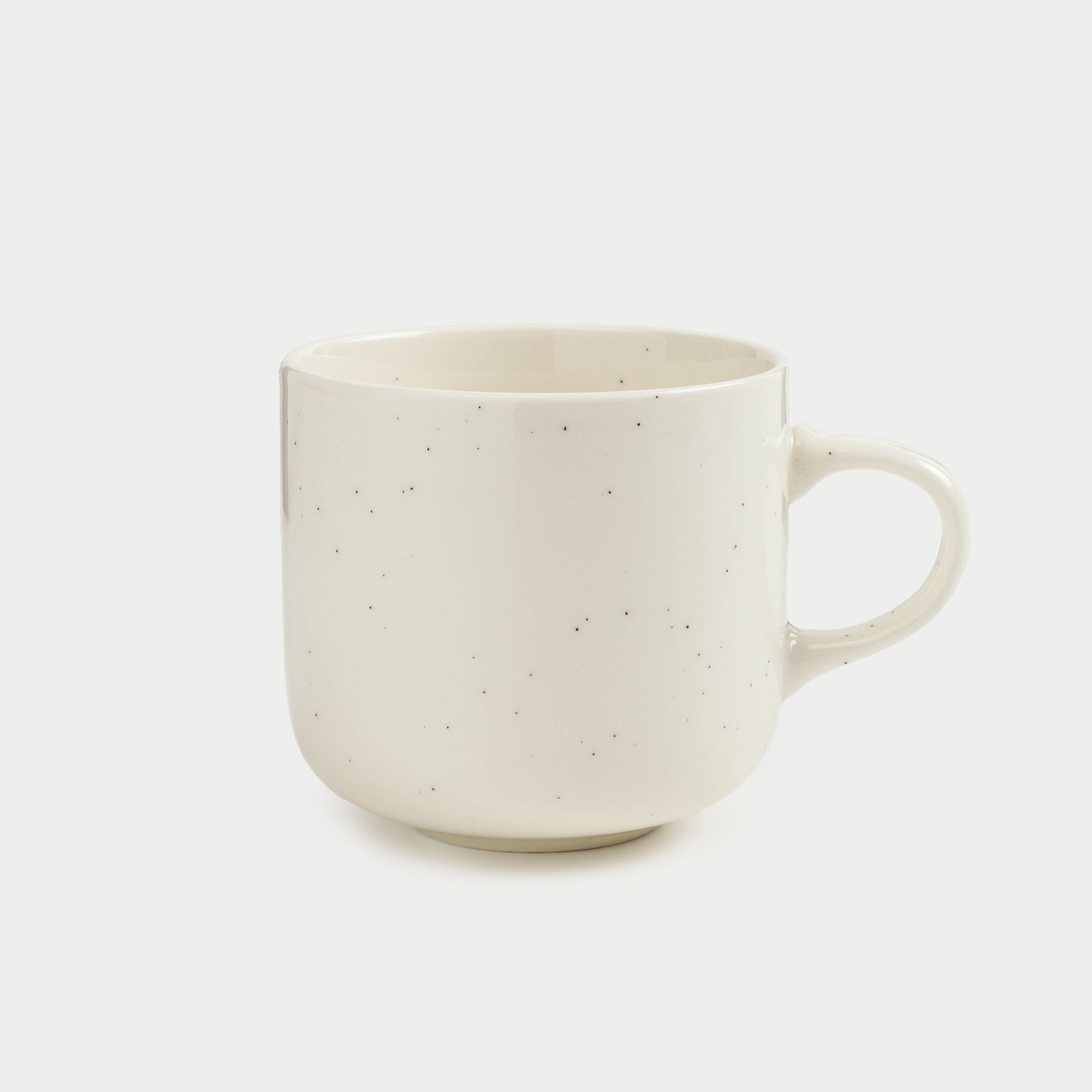 Tea pair, 1 person, 2 items, 220 ml, porcelain N, milk, Dots, Boho