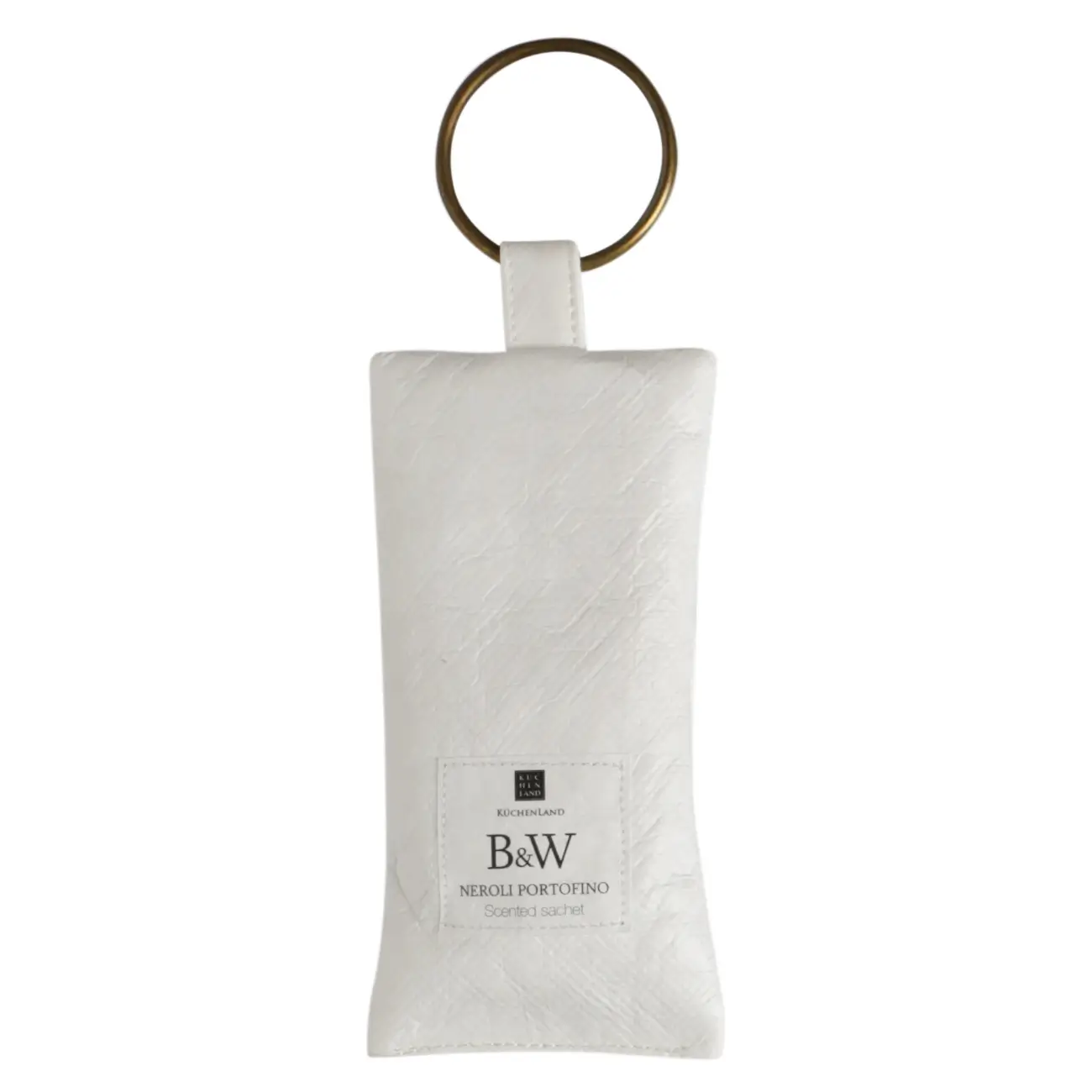 Aromatic sachet, 7x13 cm, white, Neroli portofino, B&W, image-0