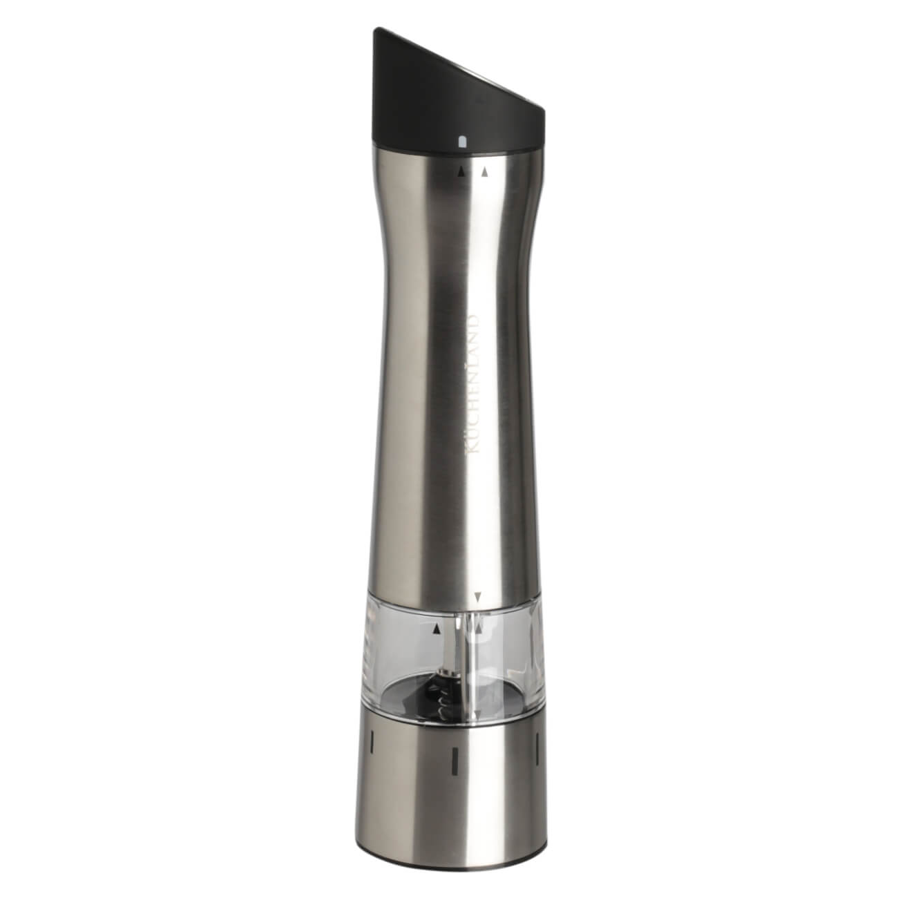 Spice mill, 24 cm, electric, steel / plastic, LED B, beveled, Classic