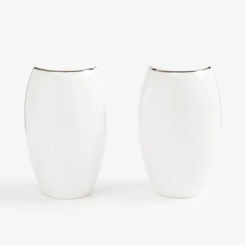 Salt and pepper set, 8 cm, porcelain F, Antarctica