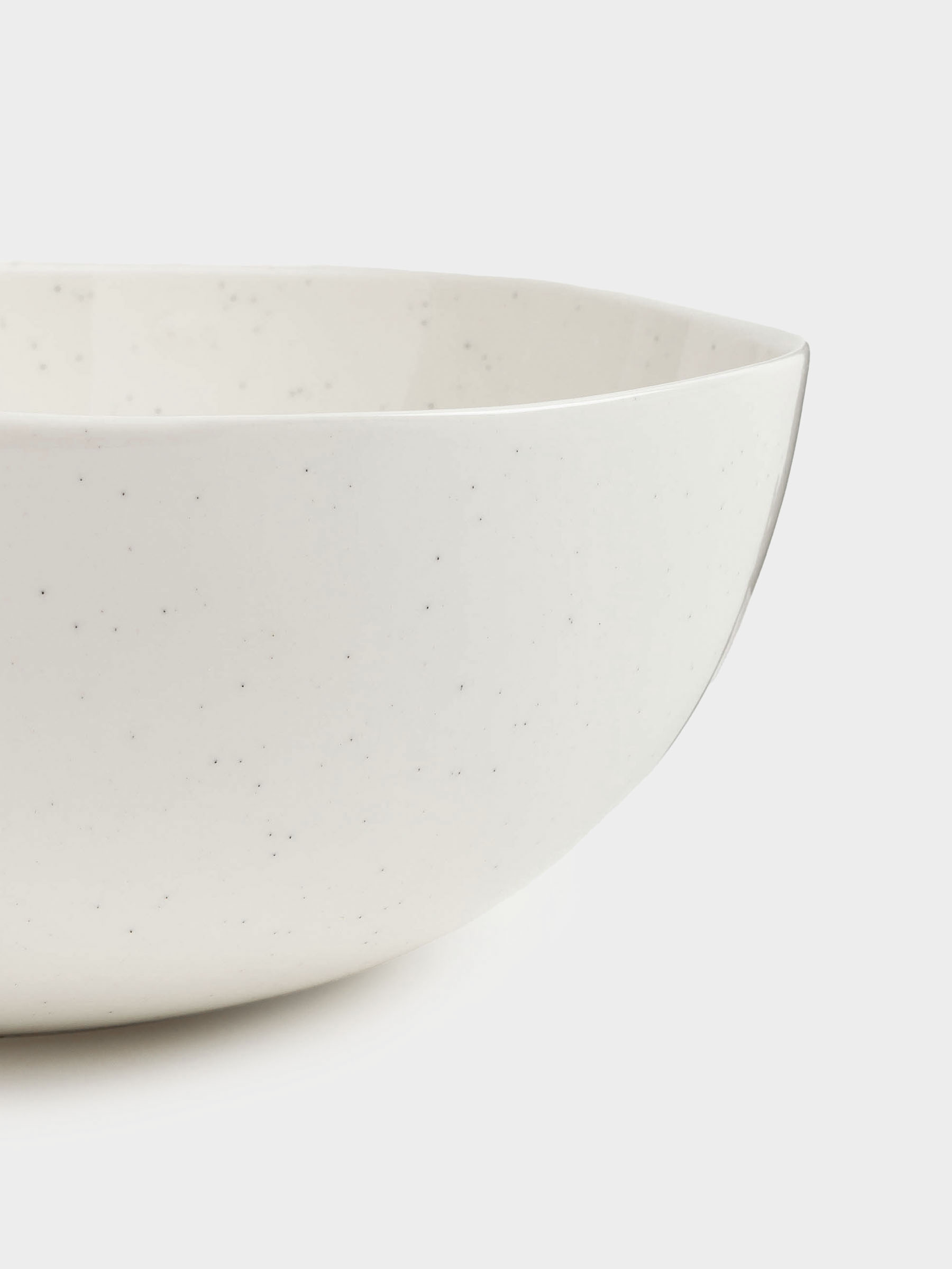 Salad bowl 20x9, ml, porcelain N, milk, Dots, Boho, image-4