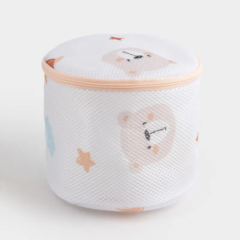Washing bag for children's clothes, 18x16cm, polyester, Bears, Safety Bear ,image-0