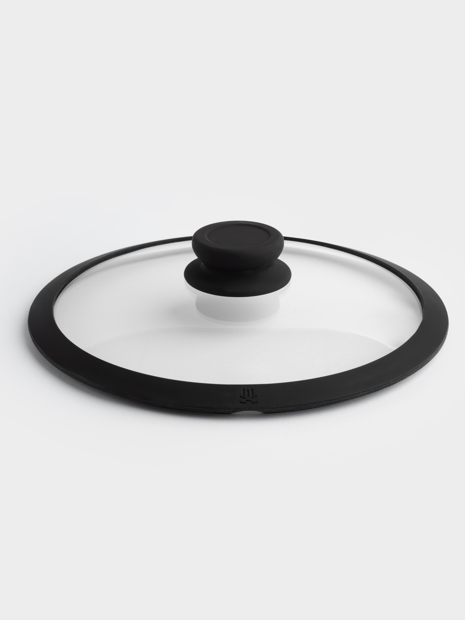 Lid, 24 cm, glass T / silicone, Solution accessory, image-1