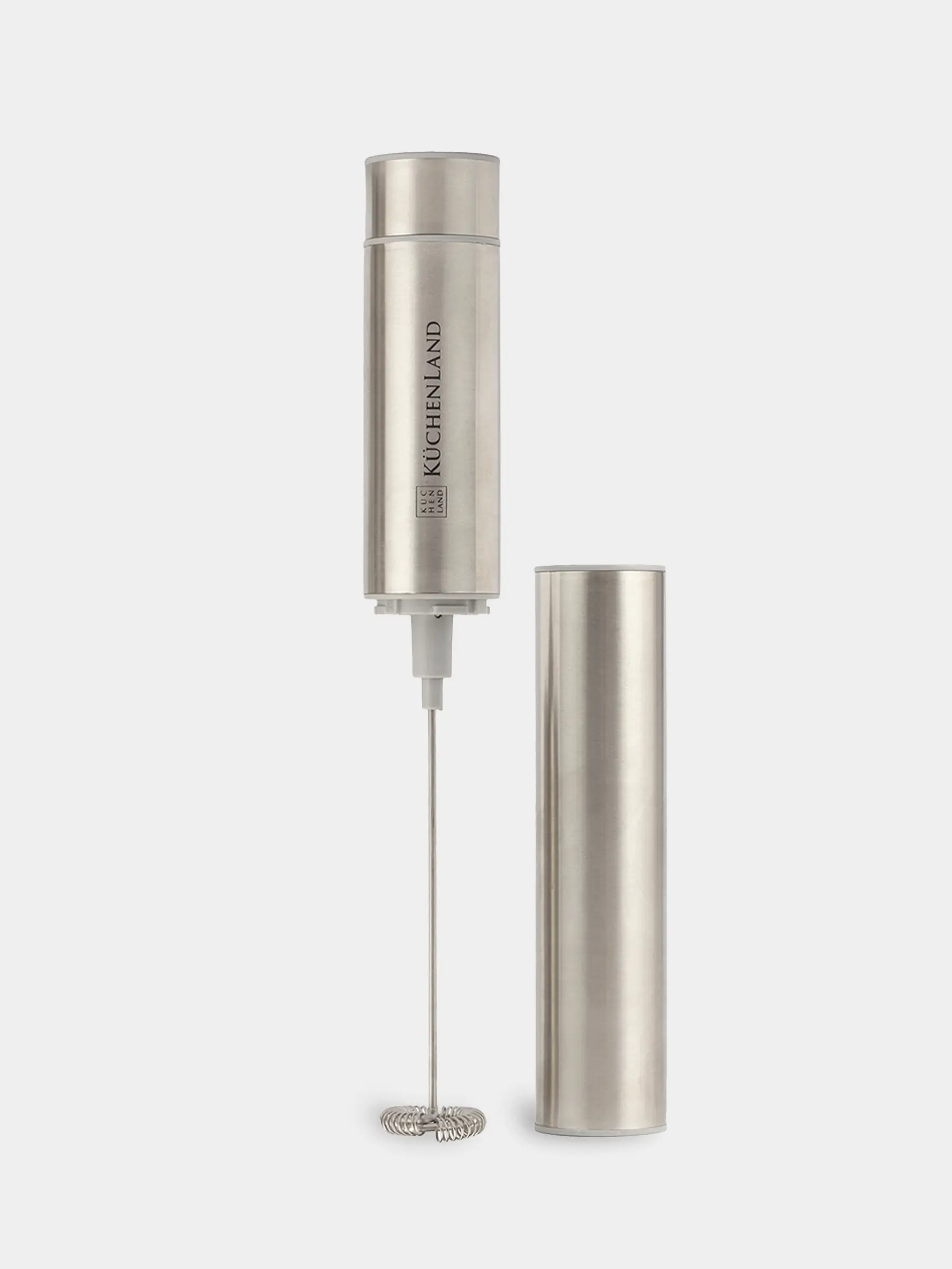 Milk frother, 24 cm, submersible, steel, Cappuccino