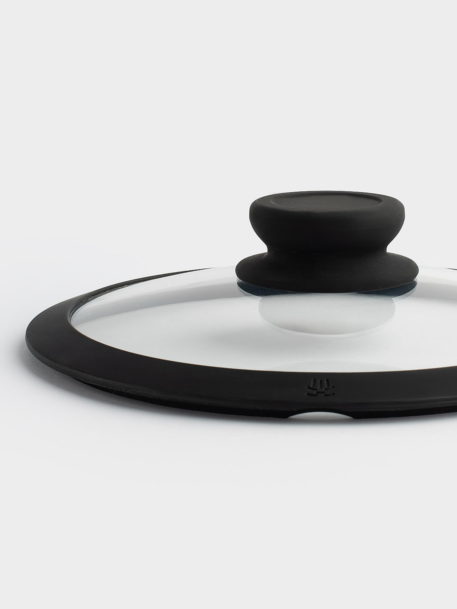 Lid, 20 cm, glass T / silicone, Solution accessory, image-2