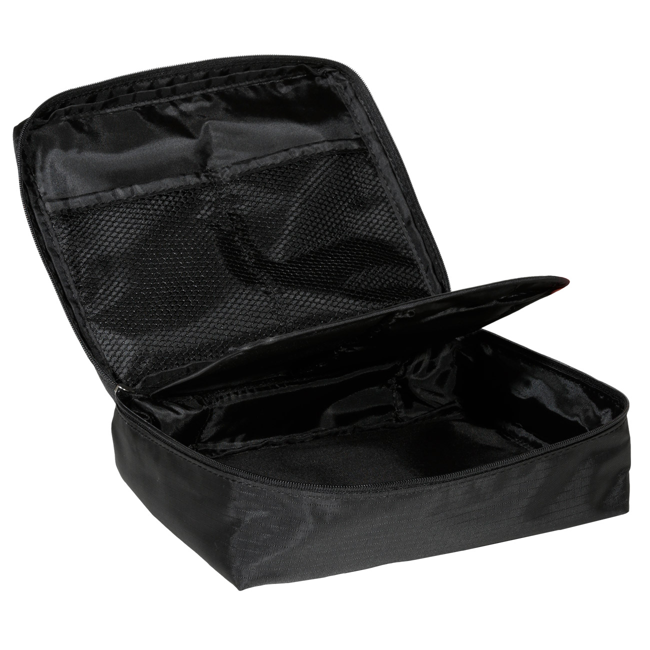 Travel cosmetic bag, 21x16 cm, polyester, black, Easy Travel