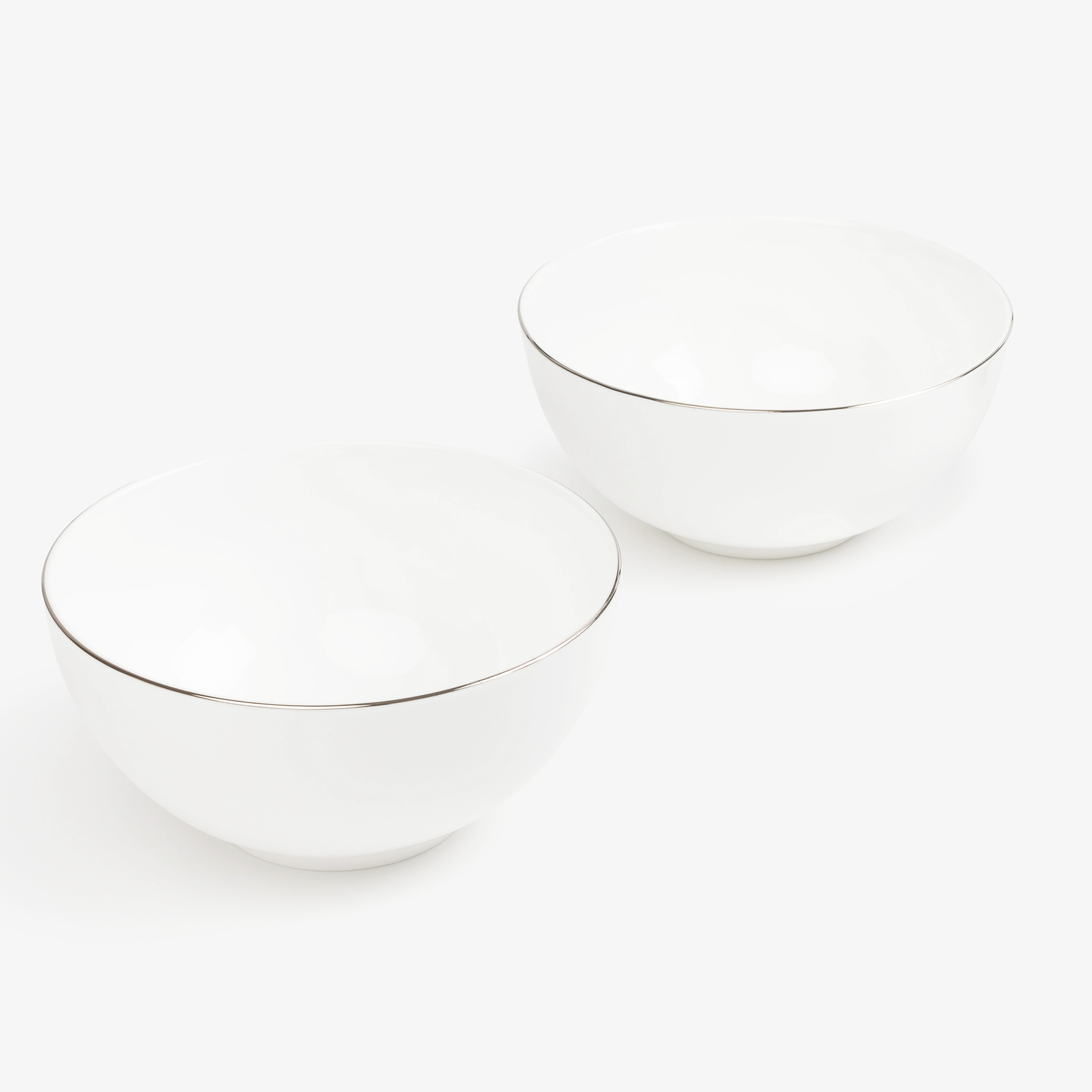 Salad bowl, 16x7 cm, 800 ml, 2 pcs, porcelain F, Antarctica