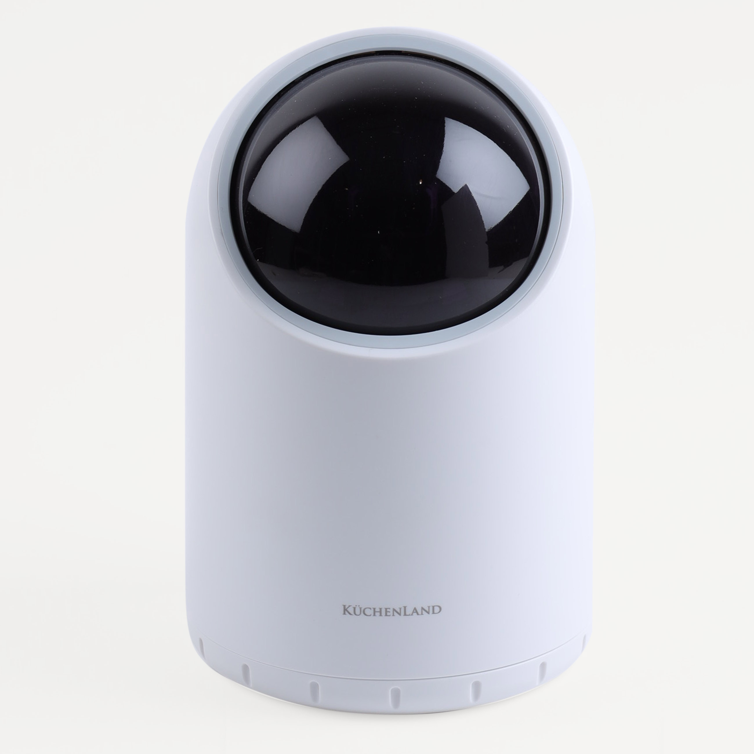 Trash can, 2 l, touch-sensitive, plastic, round, white, Robot, Bin robot, image-3