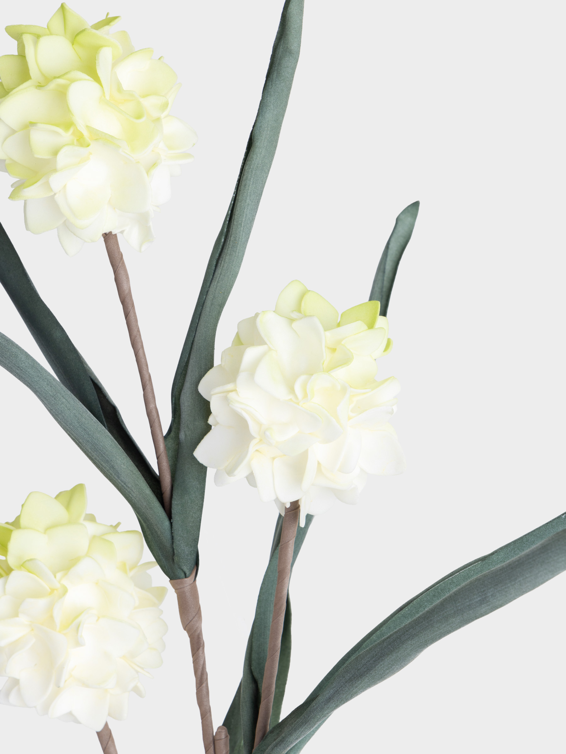 Decorative branch, 1 m, EVA, Yellow flowers, Flower garden, image-3