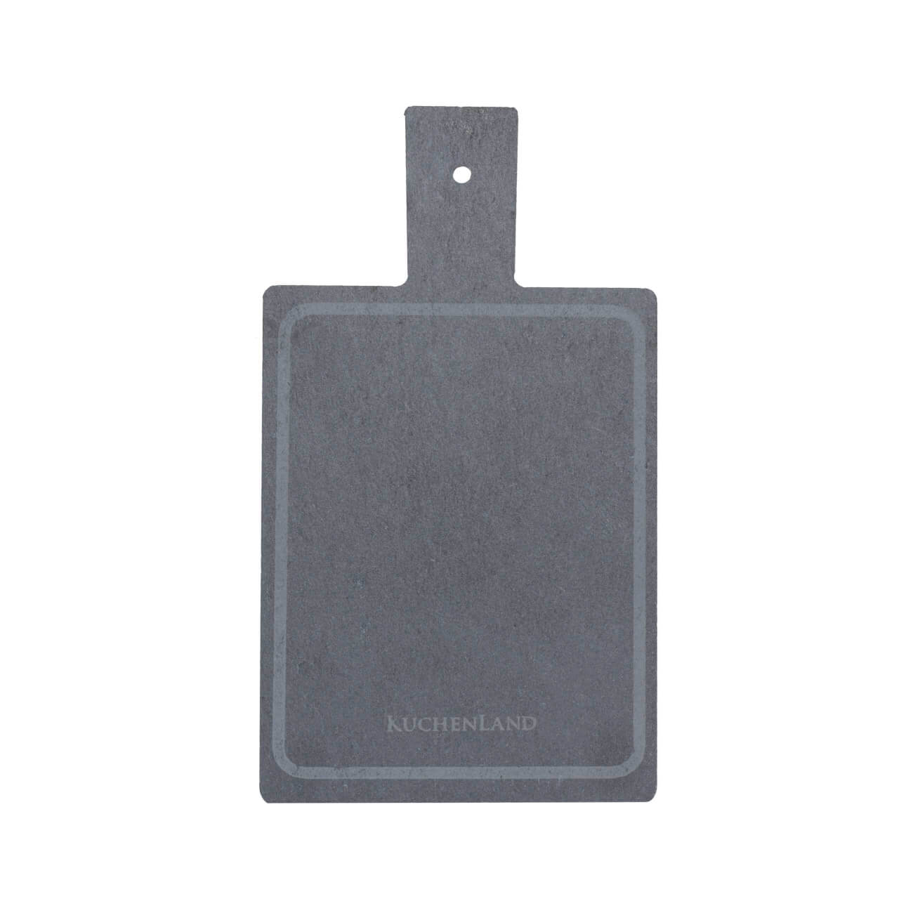 Hot plate, 19x11 cm, with handle, slate, rectangular, BBQ