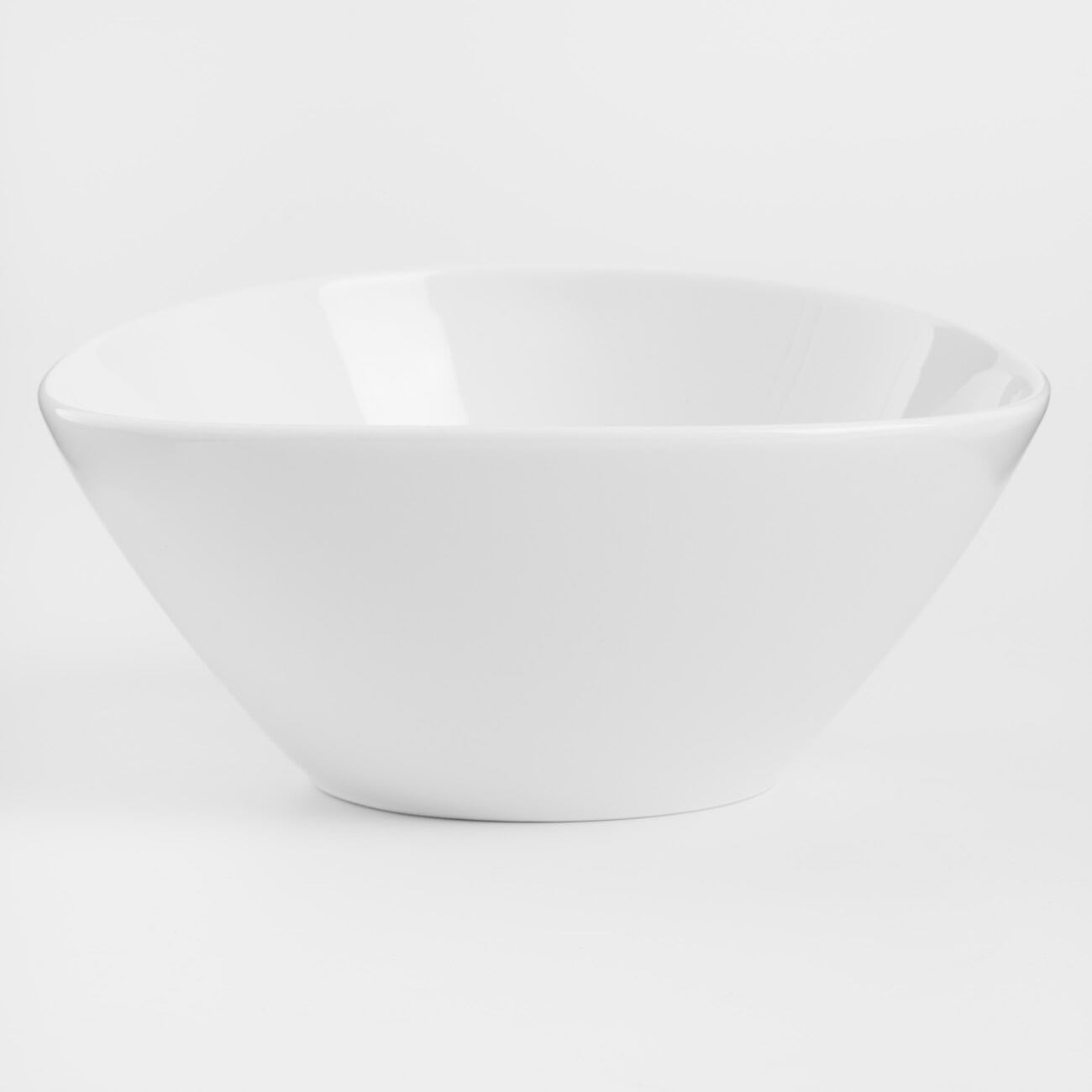 Salad bowl, 16x8 cm, 500 ml, porcelain P, white, Synergy