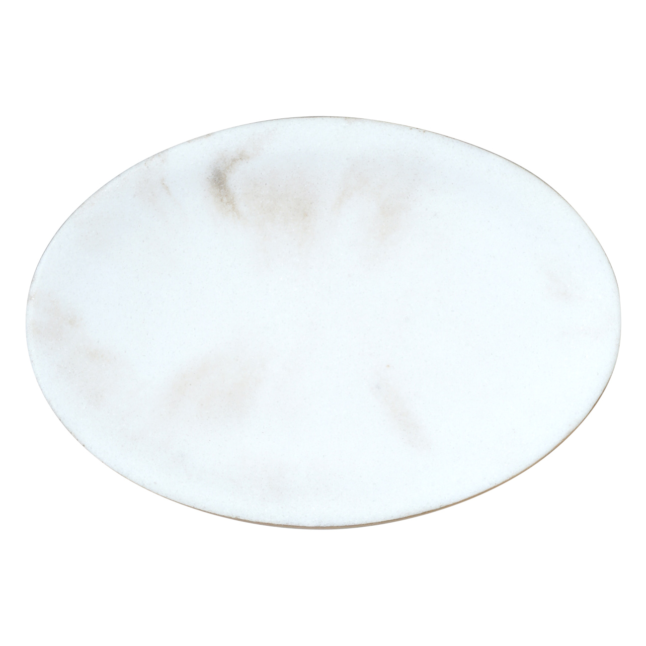 Soap dish, 12x9 cm, polyresin, oval, white-gold, Marble, Dryad