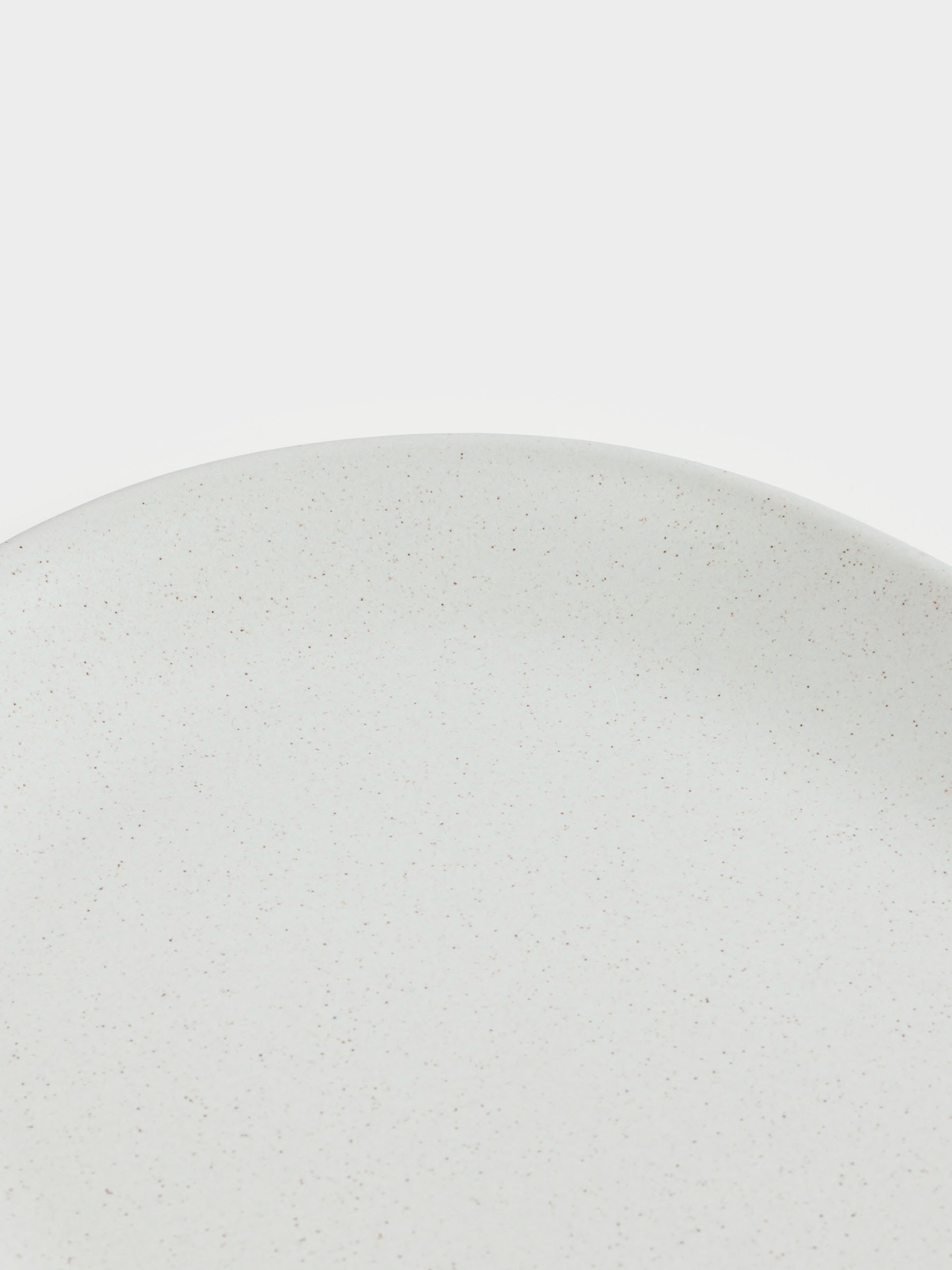 Dish, 37x18 cm, ceramic, oval, milk, speckled, Particle, image-3