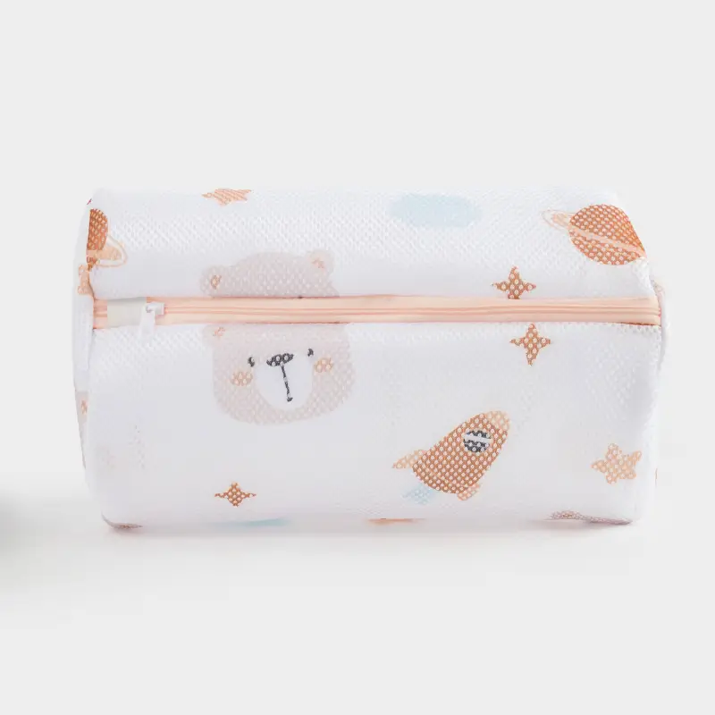 Washing bag for children's clothes, 20x30cm, polyester, Bears, Safety Bear ,image-0