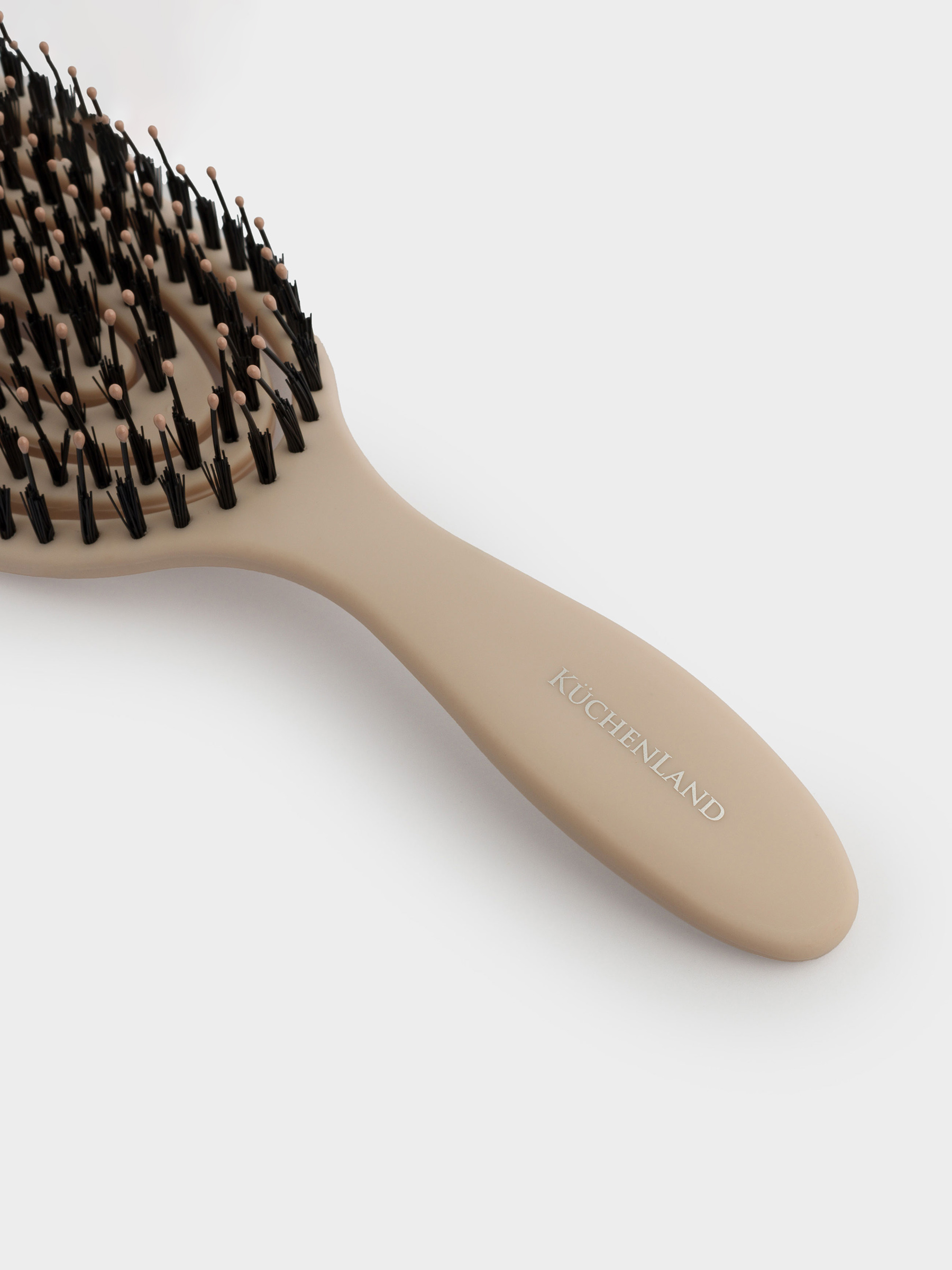 Hair massage comb, 22 cm, plastic, beige, Zipo new, image-5