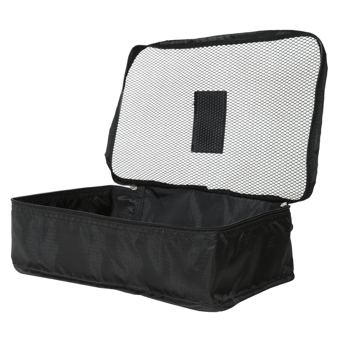 Travel Organizer Set, 3 pcs, Polyester, Black, Easy Travel
