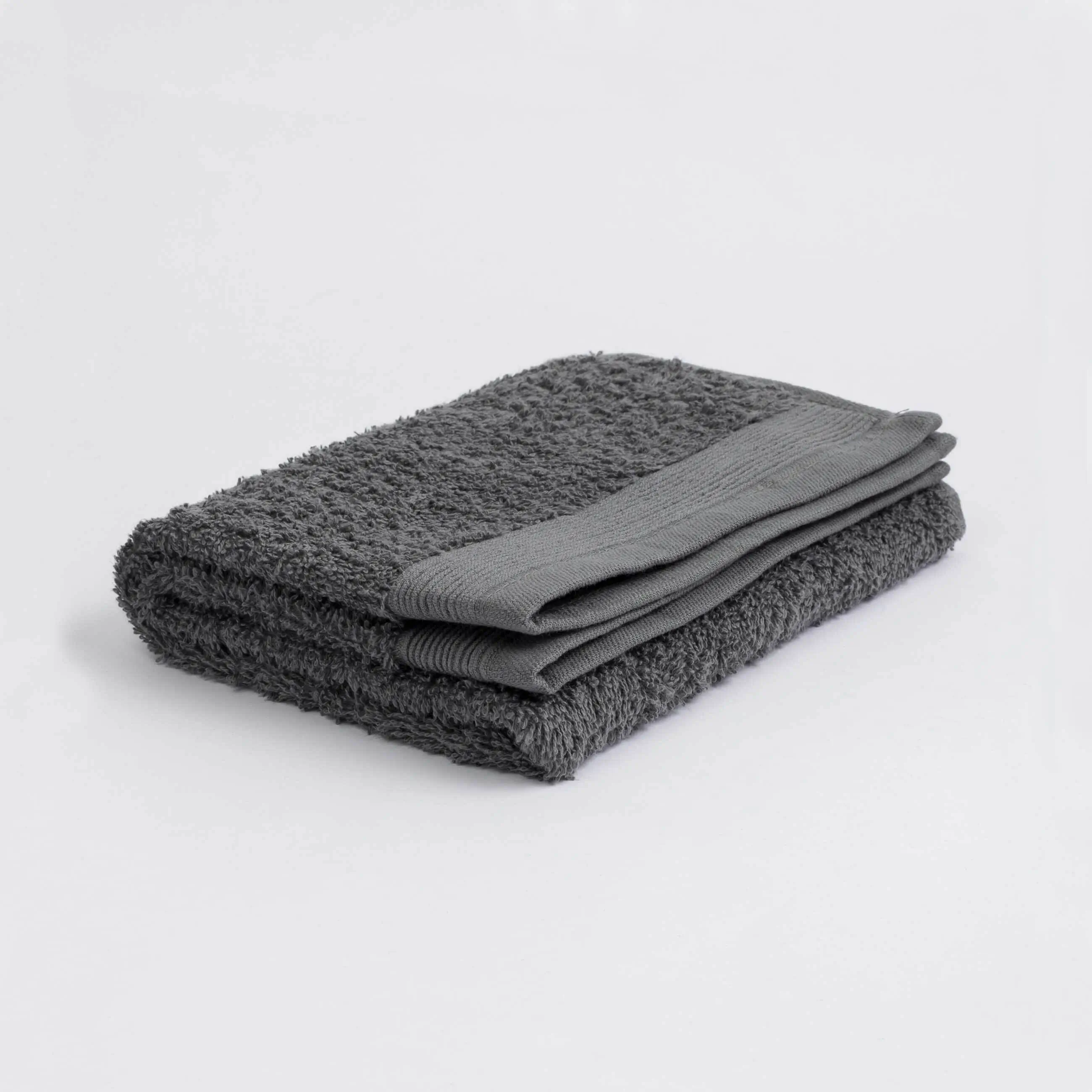 Towel, 40x60 cm, cotton, grey, Vari cotton