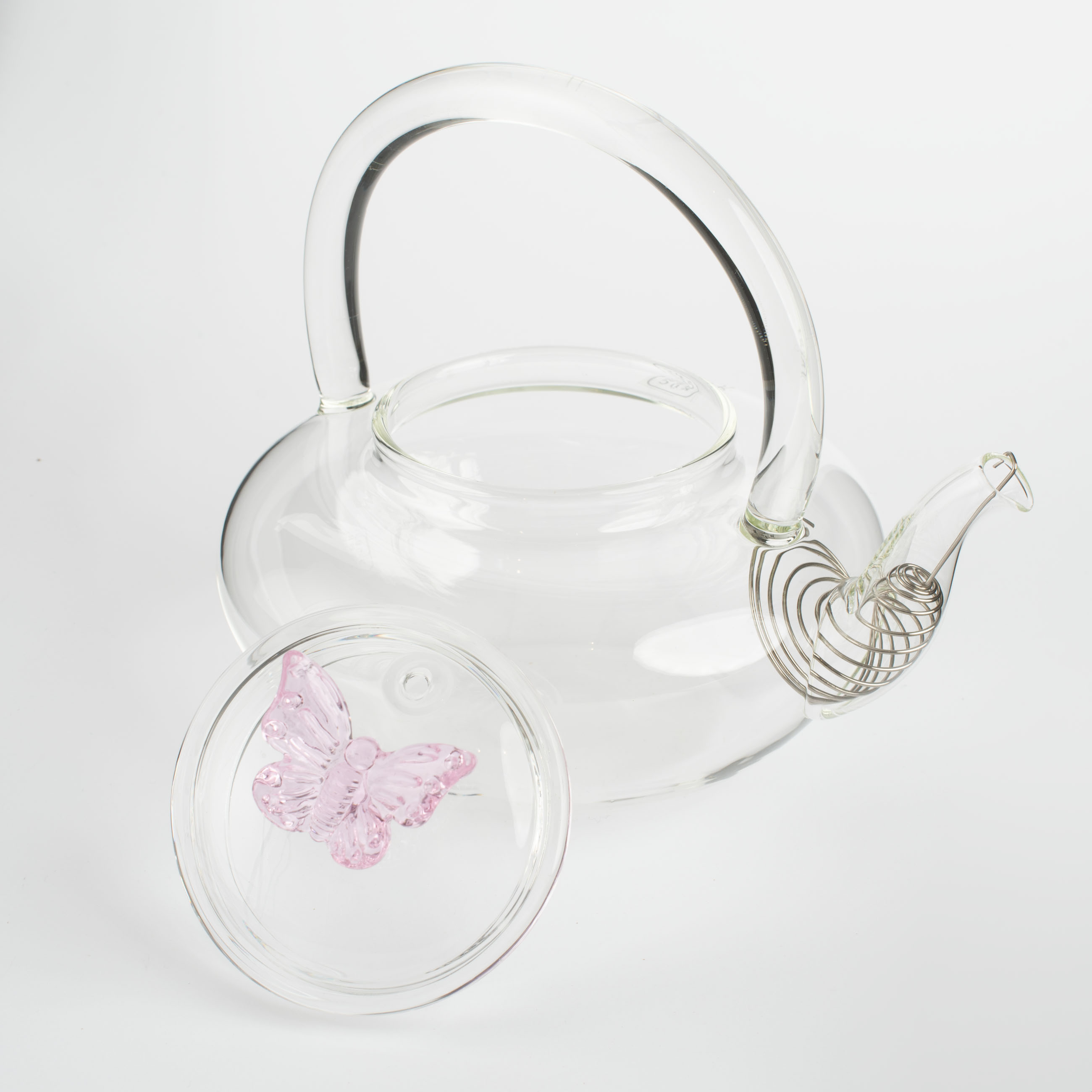 Teapot, 600 ml, glass B, Butterfly, Butterfly
