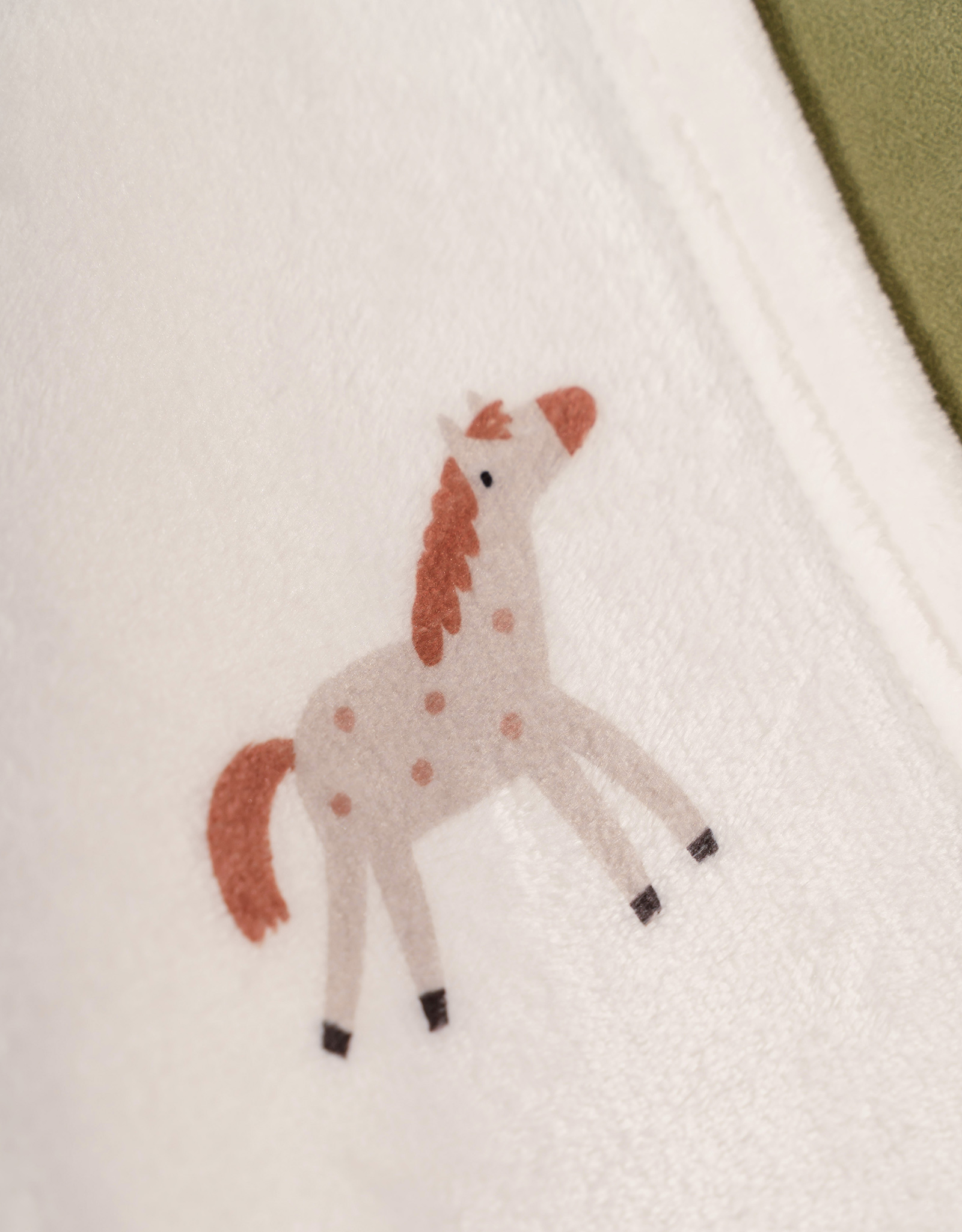 Children's blanket, 90x120 cm, children's, flannel, dairy, Farm, Flannel