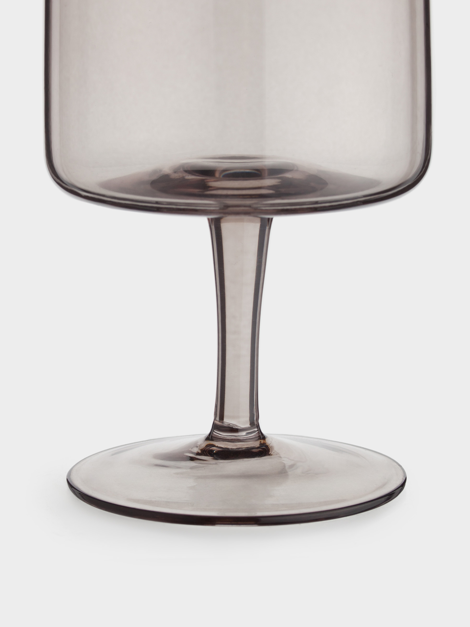 Drinking glass, 400 ml, glass, grey, Clear color, image-2
