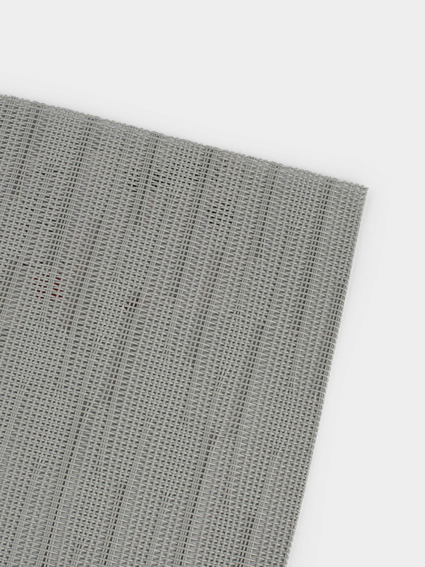 Placemat, 30x45 cm, PVC / polyester, rectangular, grey-blue, Strokes, Solid, image-2