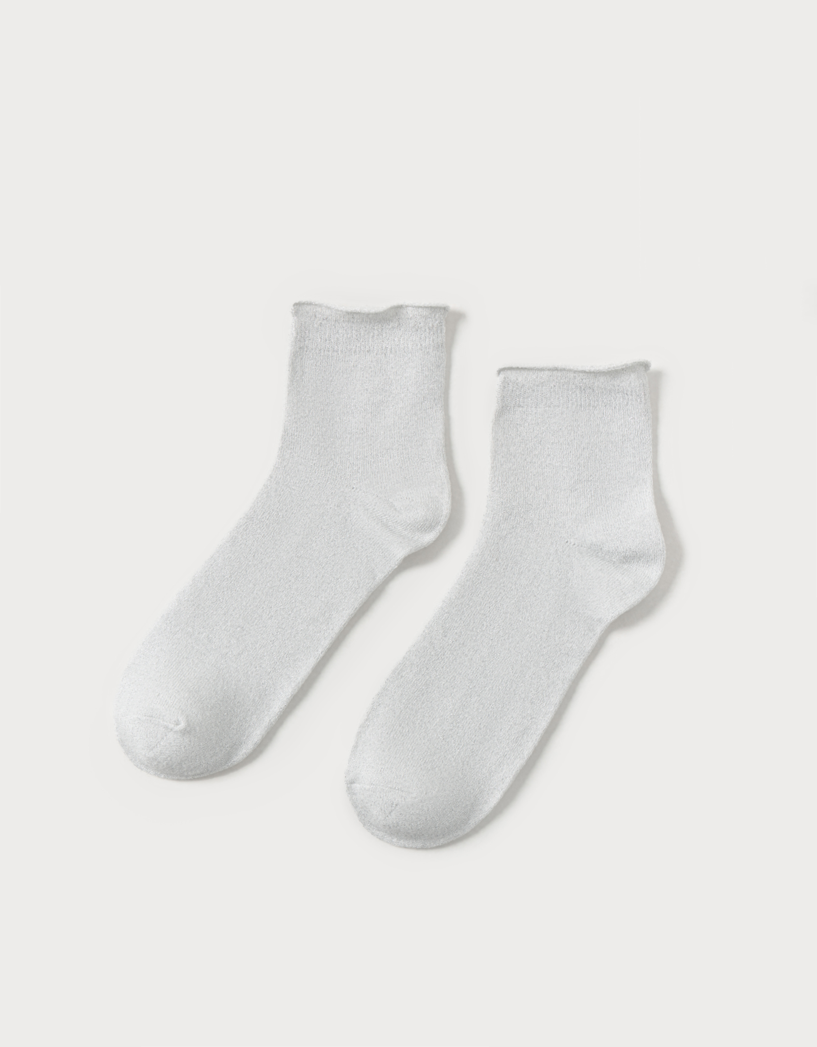 Women's socks, size 36-38, cotton / polyester, milky, Glint, image-0