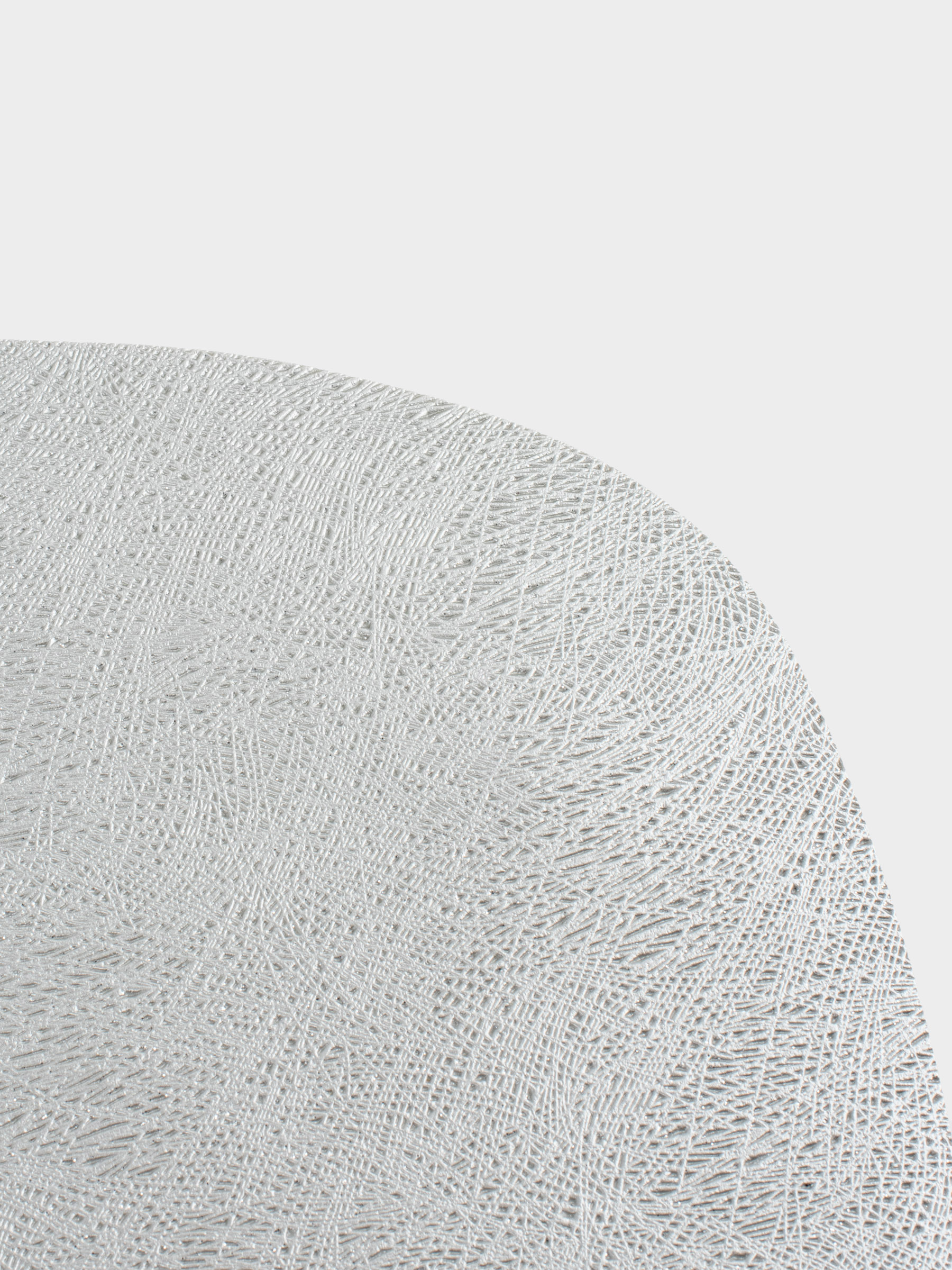 Napkin for appliances, 31x43 cm, double-sided, PVC, shaped, silver/gold, Rock, image-4