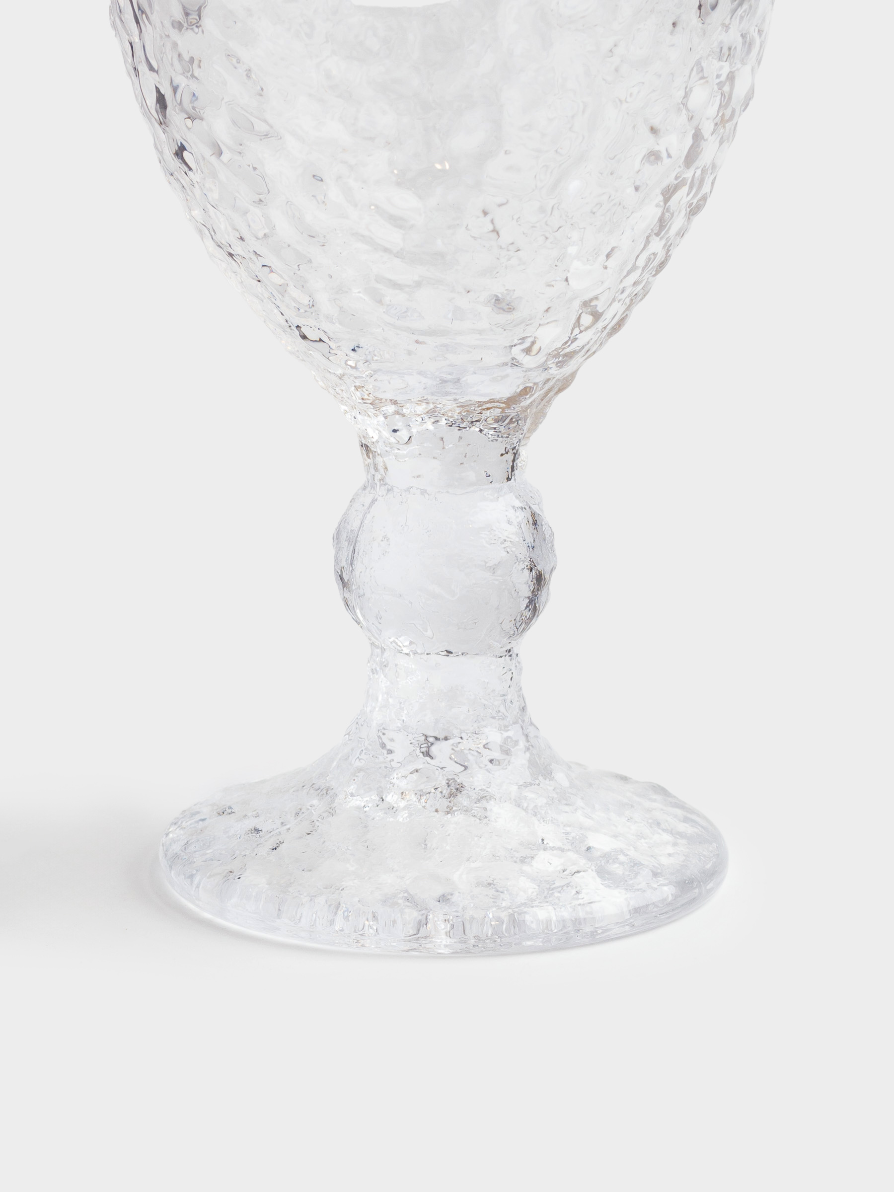 Wine goblet glass, 320 ml, glass, with golden edging, Nautilus Gold, image-3