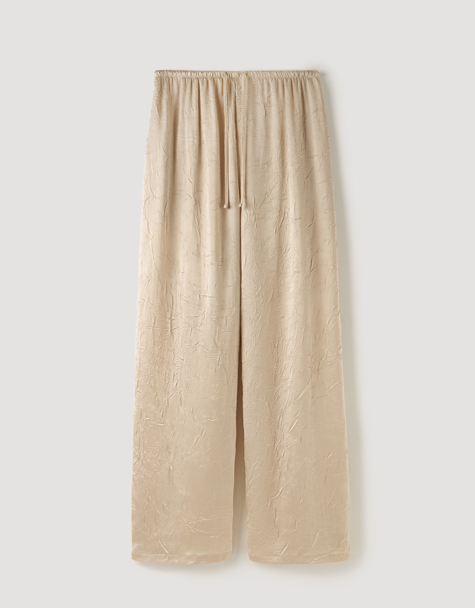 Women's trousers, size S, polyester, gold, Rosalinda, image-6