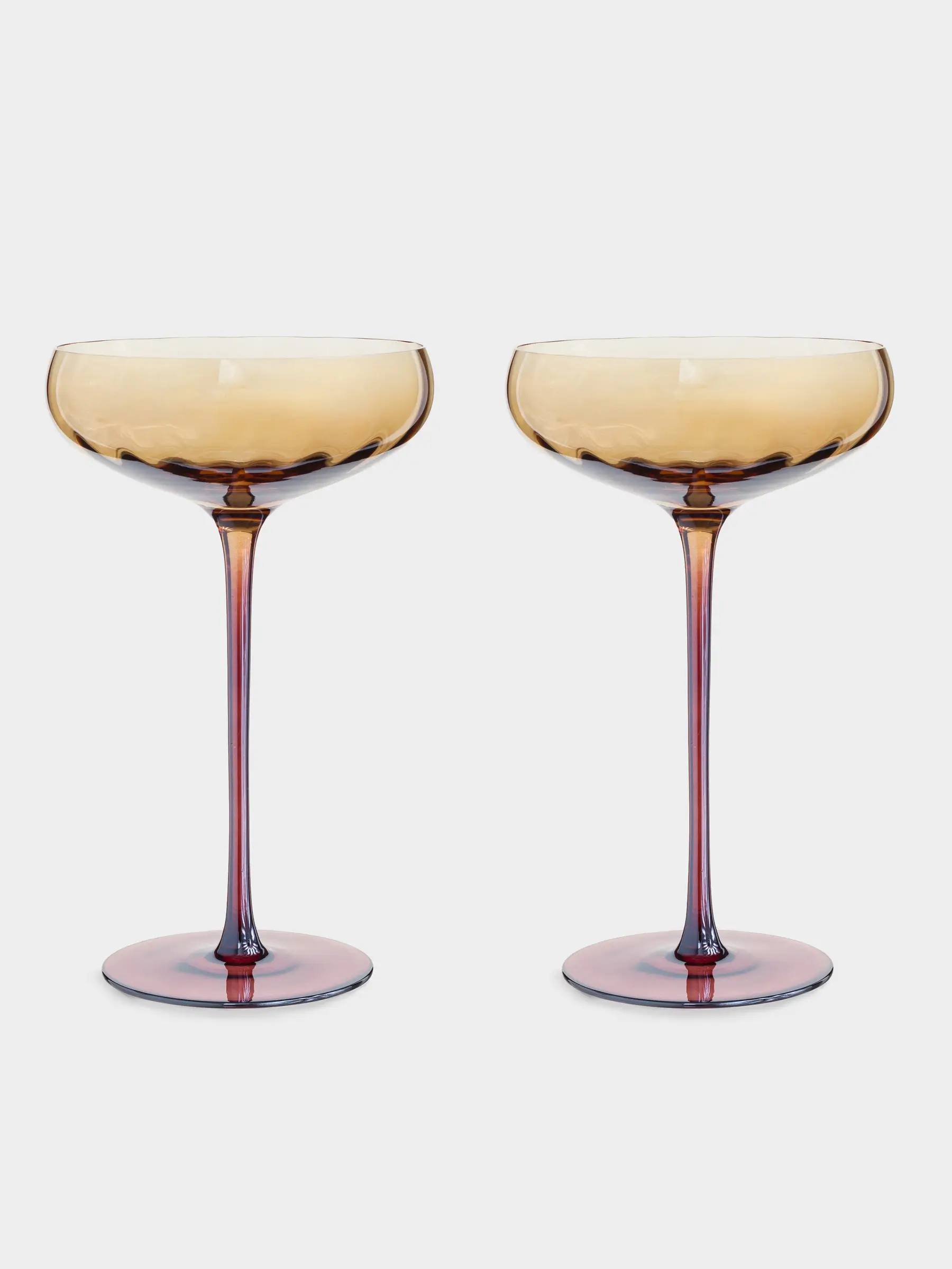 Drinking glass, 220 ml, 2 pcs, glass, amber brown, Filo R color, image-0