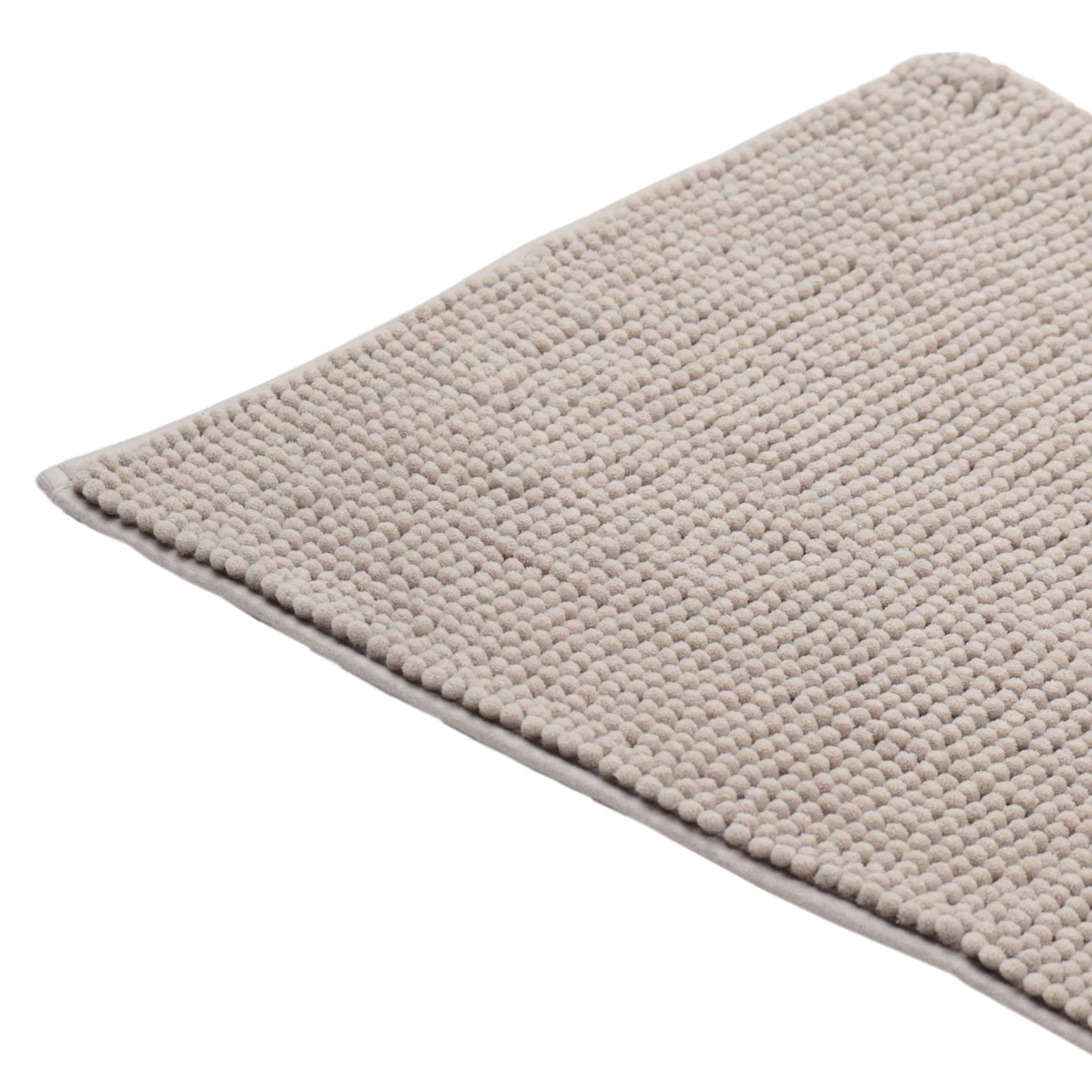Mat, 50x80 cm, polyester, grey, Hillock, image-2