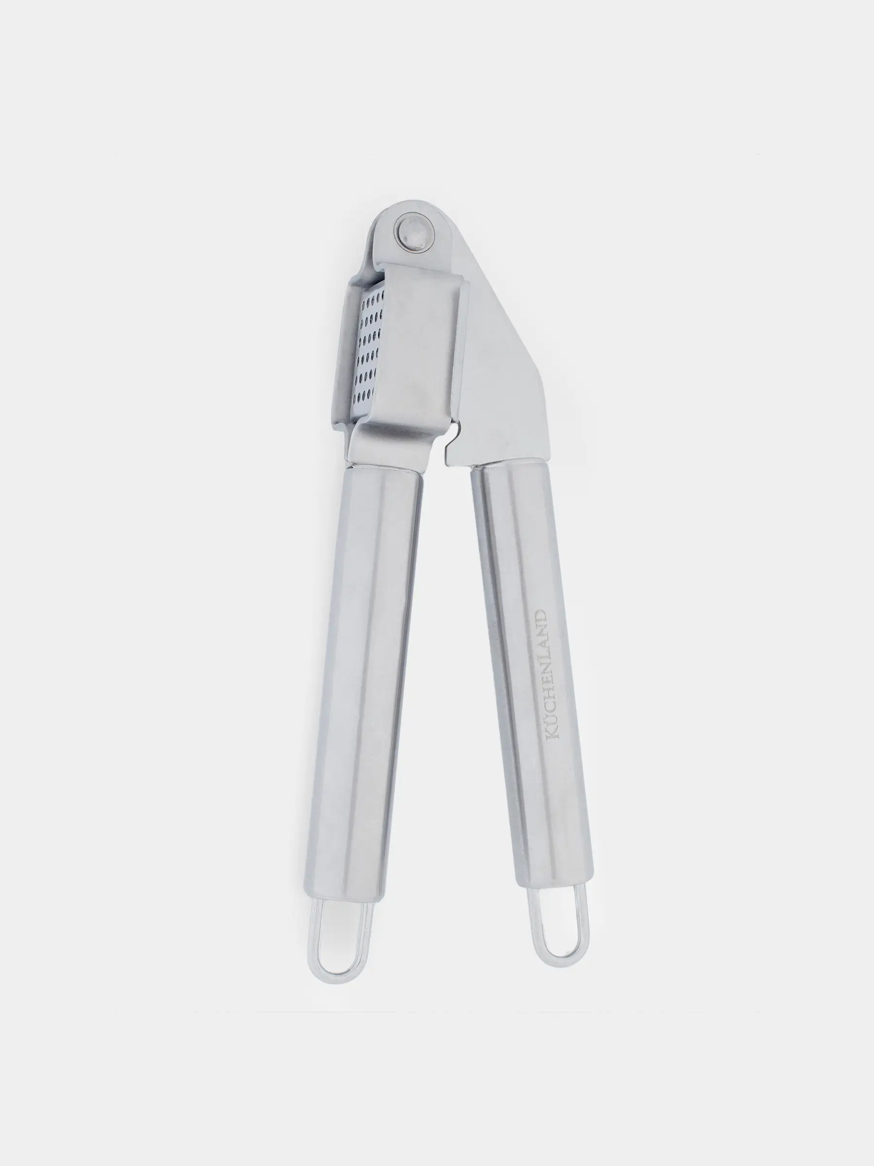 Garlic press, 18 cm, steel, Spiro, image-0