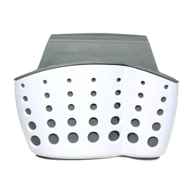 Kitchen sponge holder, 12x8 / 23 cm, Hanging, Plastic / rubber, Grey, Circles, Keeping ,image-0