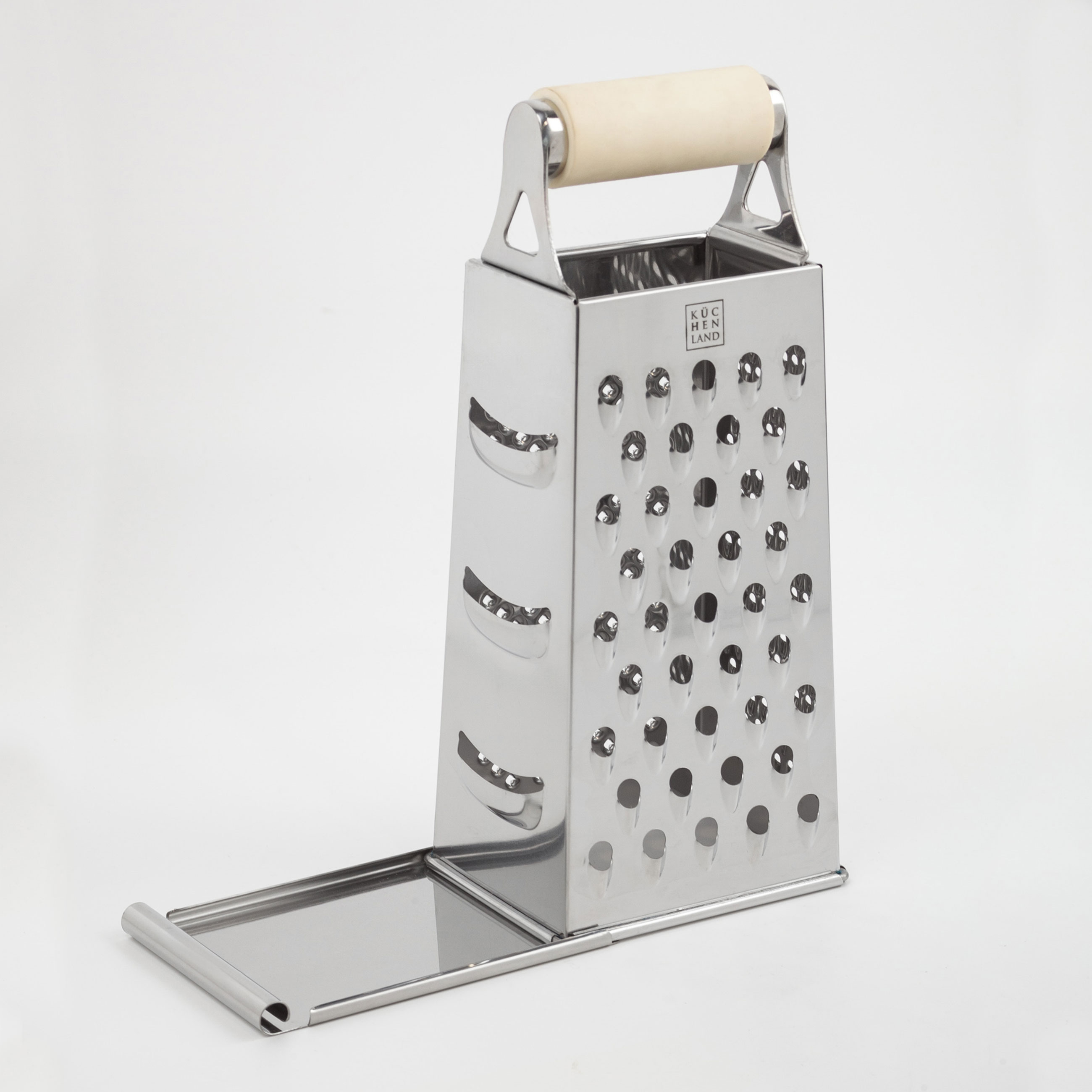 Grater, 24 cm, four-sided, beige, Soft, image-0