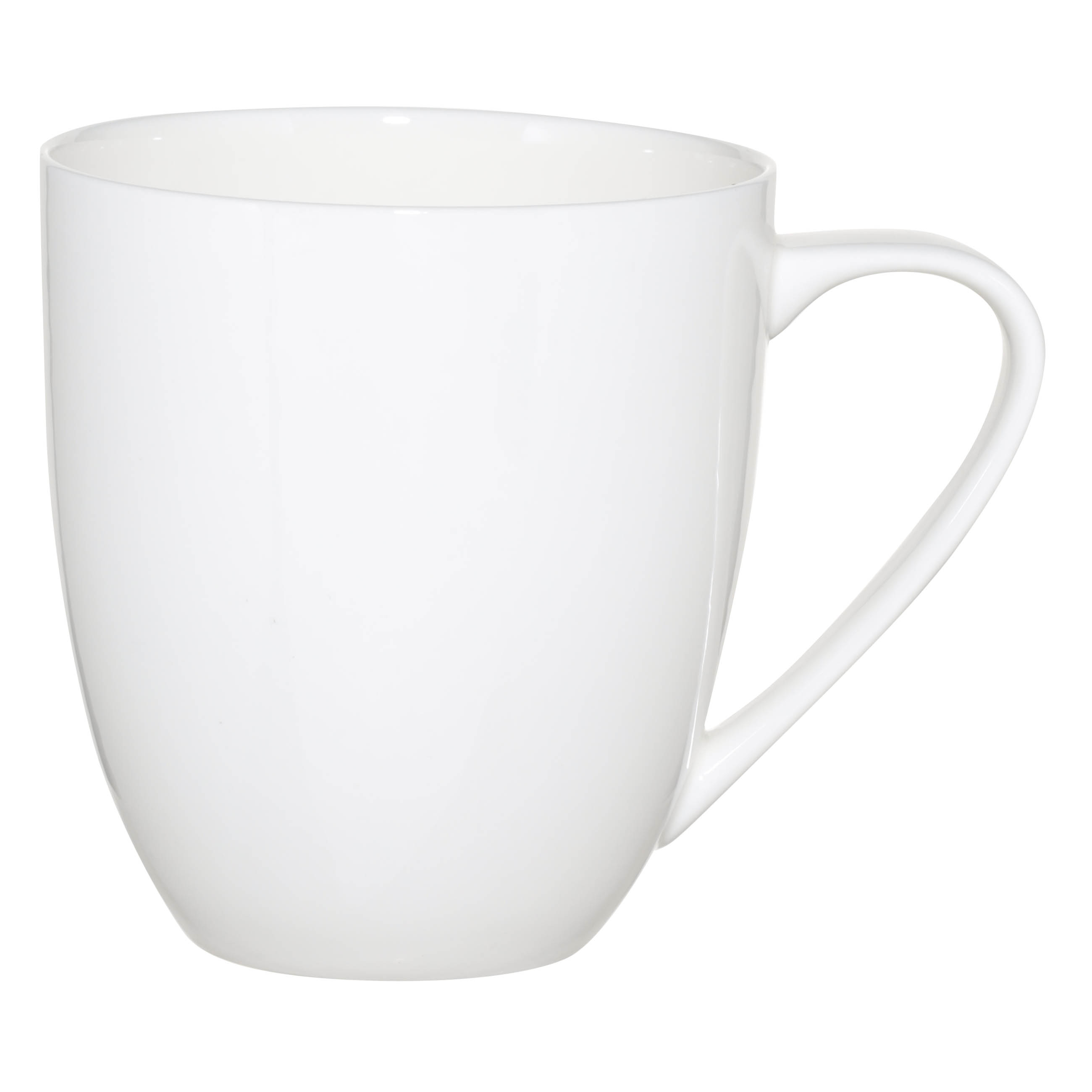 Mug, 450 ml, 2 pcs, porcelain F, white, Ideal white