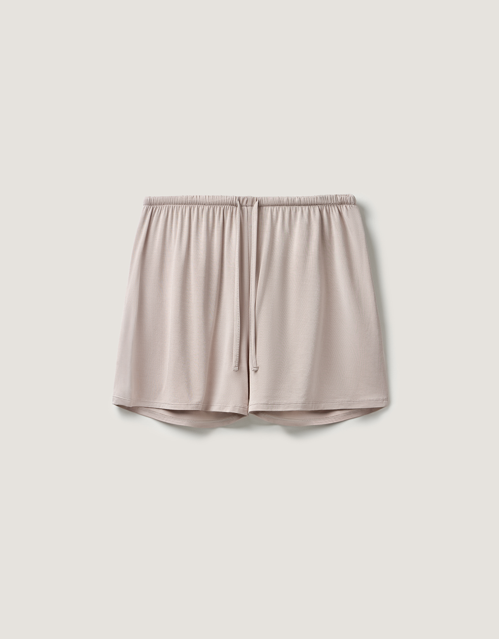 Women's shorts, homewear, size L, modal / elastane, beige, Callisto, image-6